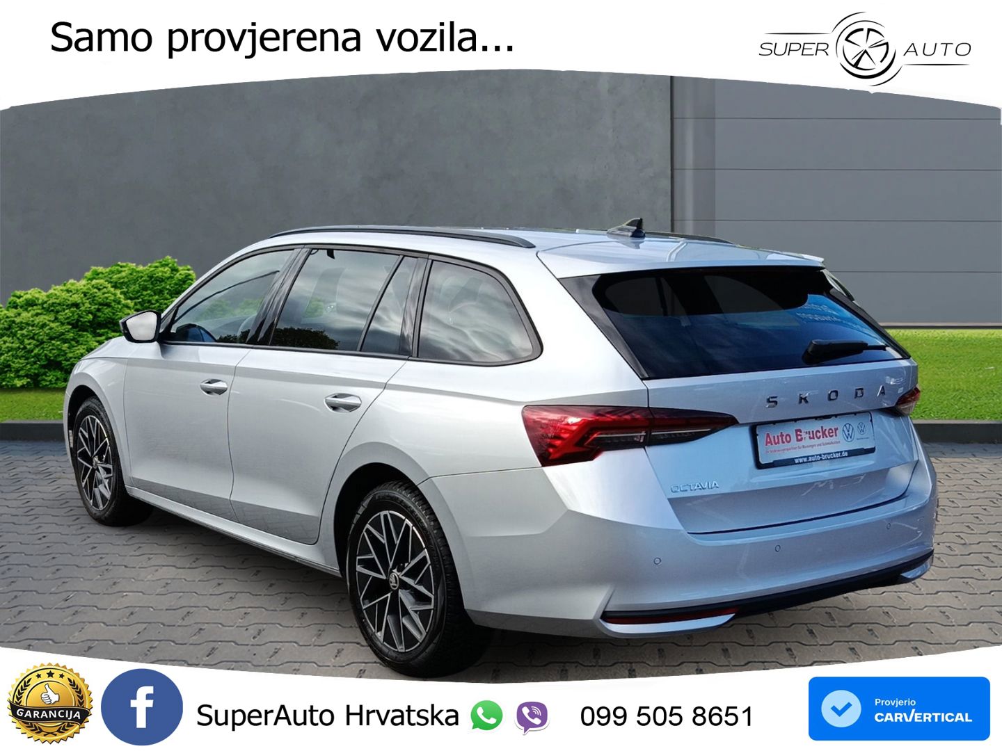 Škoda Octavia Combi 2.0 TDI (150 KS) DSG Selection LED+GR SJED+ACC