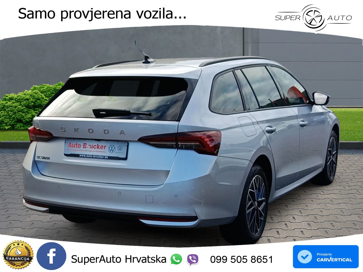 Škoda Octavia Combi 2.0 TDI (150 KS) DSG Selection LED+GR SJED+ACC