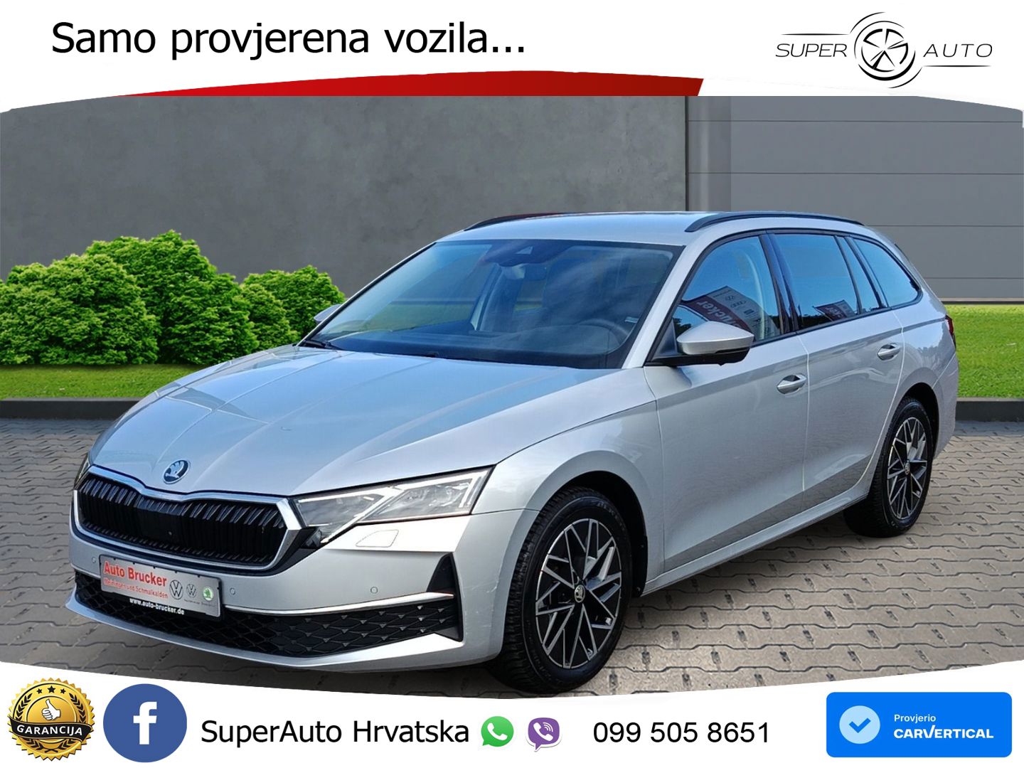 Škoda Octavia Combi 2.0 TDI (150 KS) DSG Selection LED+GR SJED+ACC