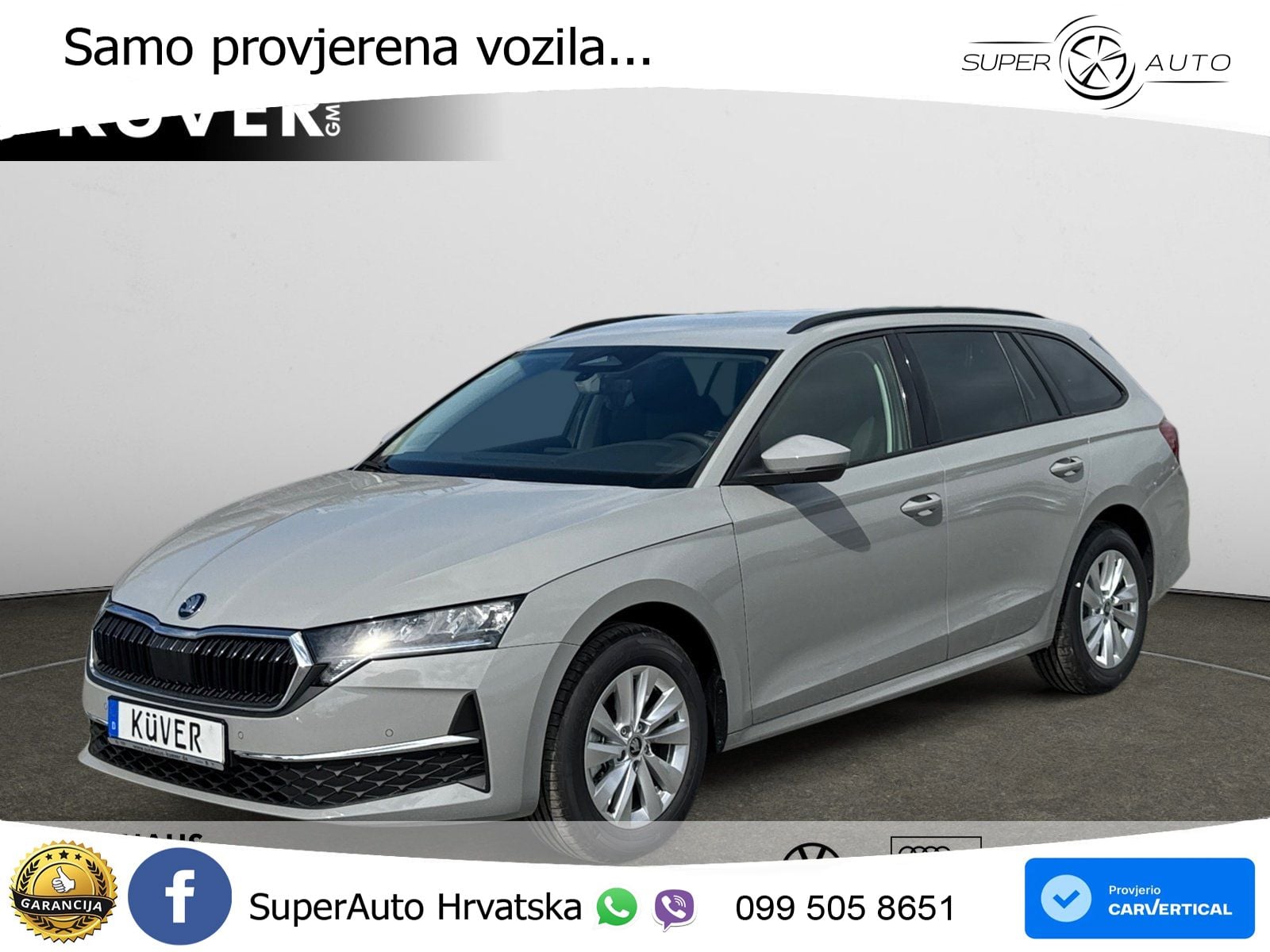 Škoda Octavia Combi 2.0 TDI (150 KS) DSG Selection LED+GR SJED+ACC