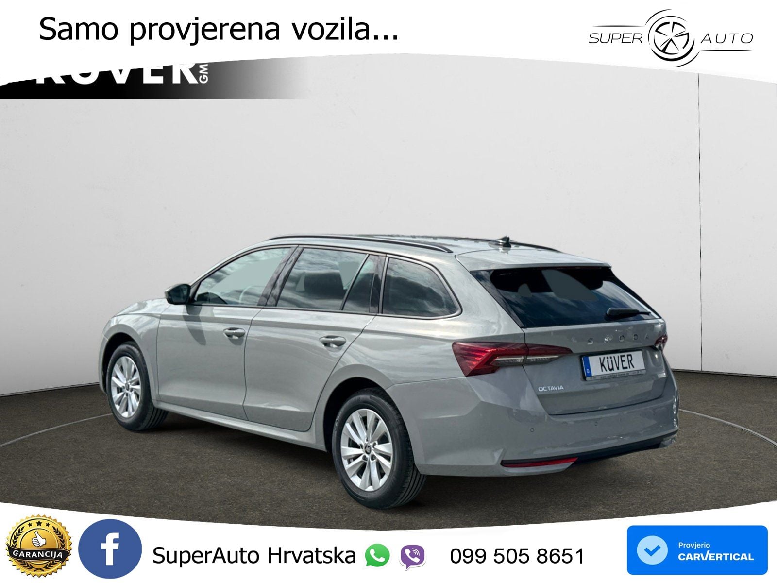 Škoda Octavia Combi 2.0 TDI (150 KS) DSG Selection LED+GR SJED+ACC