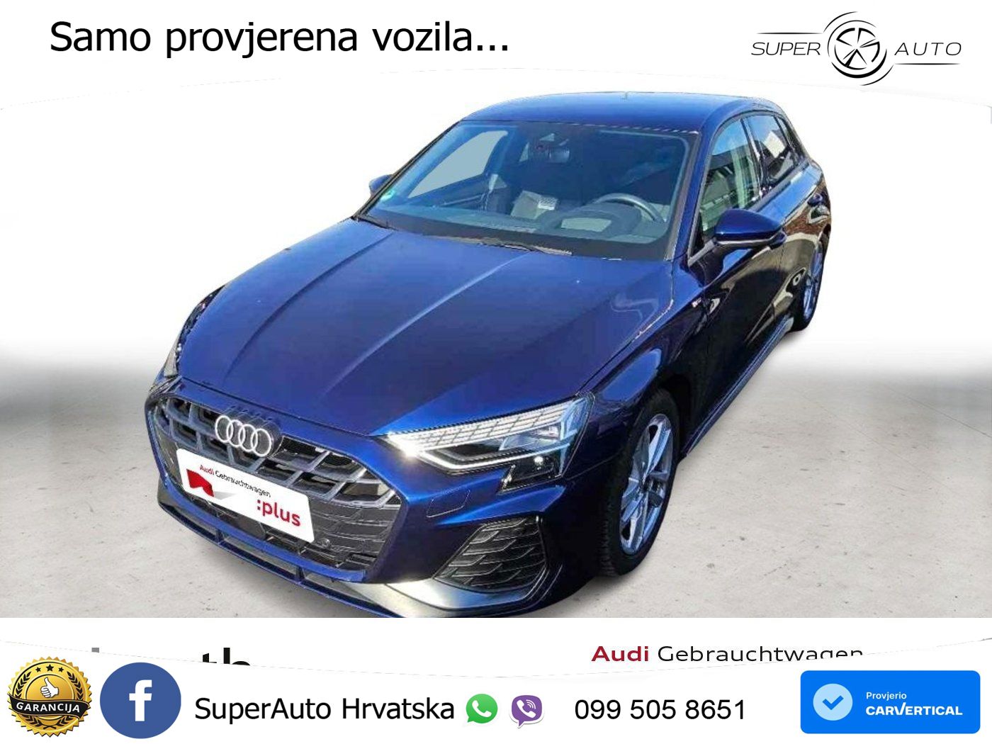 Audi A3 35 TFSI (150 KS) S tronic S line LED+GR SJED+ACC