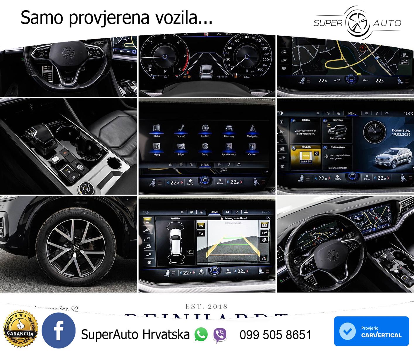 Volkswagen Touareg 3.0 V6 TDI (286 KS) 4MOTION Tiptronic R-Line LED+GR SJED+ACC