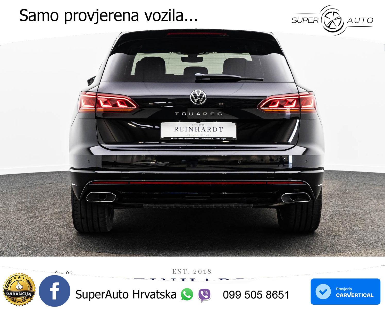 Volkswagen Touareg 3.0 V6 TDI (286 KS) 4MOTION Tiptronic R-Line LED+GR SJED+ACC