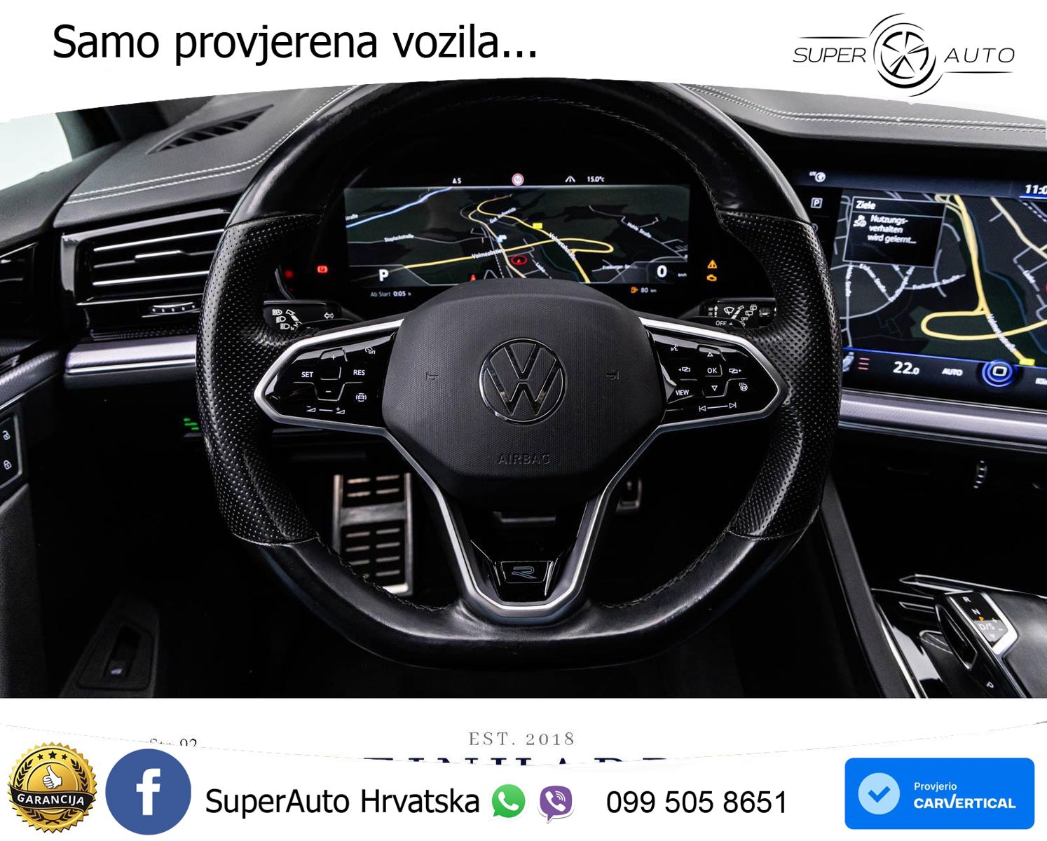Volkswagen Touareg 3.0 V6 TDI (286 KS) 4MOTION Tiptronic R-Line LED+GR SJED+ACC