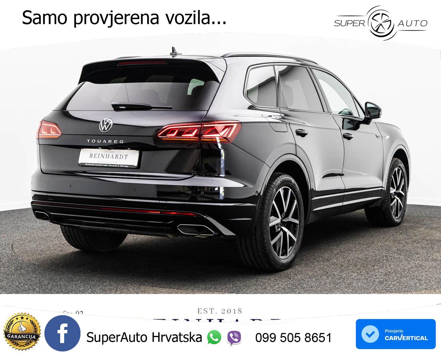 Volkswagen Touareg 3.0 V6 TDI (286 KS) 4MOTION Tiptronic R-Line LED+GR SJED+ACC