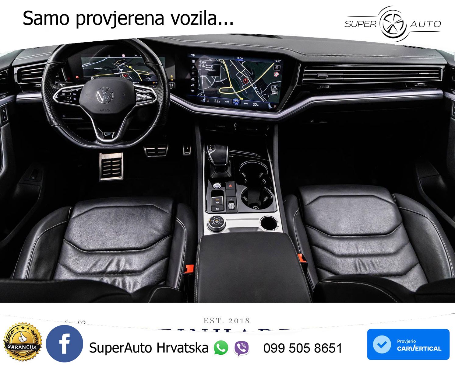 Volkswagen Touareg 3.0 V6 TDI (286 KS) 4MOTION Tiptronic R-Line LED+GR SJED+ACC