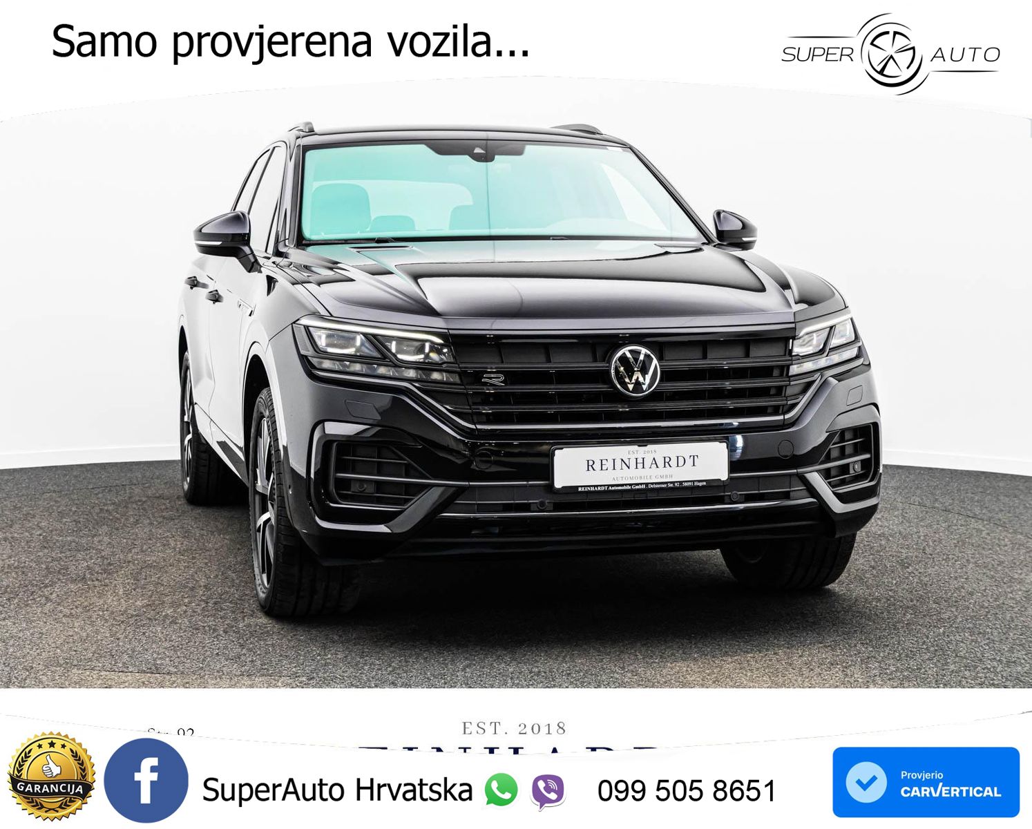 Volkswagen Touareg 3.0 V6 TDI (286 KS) 4MOTION Tiptronic R-Line LED+GR SJED+ACC