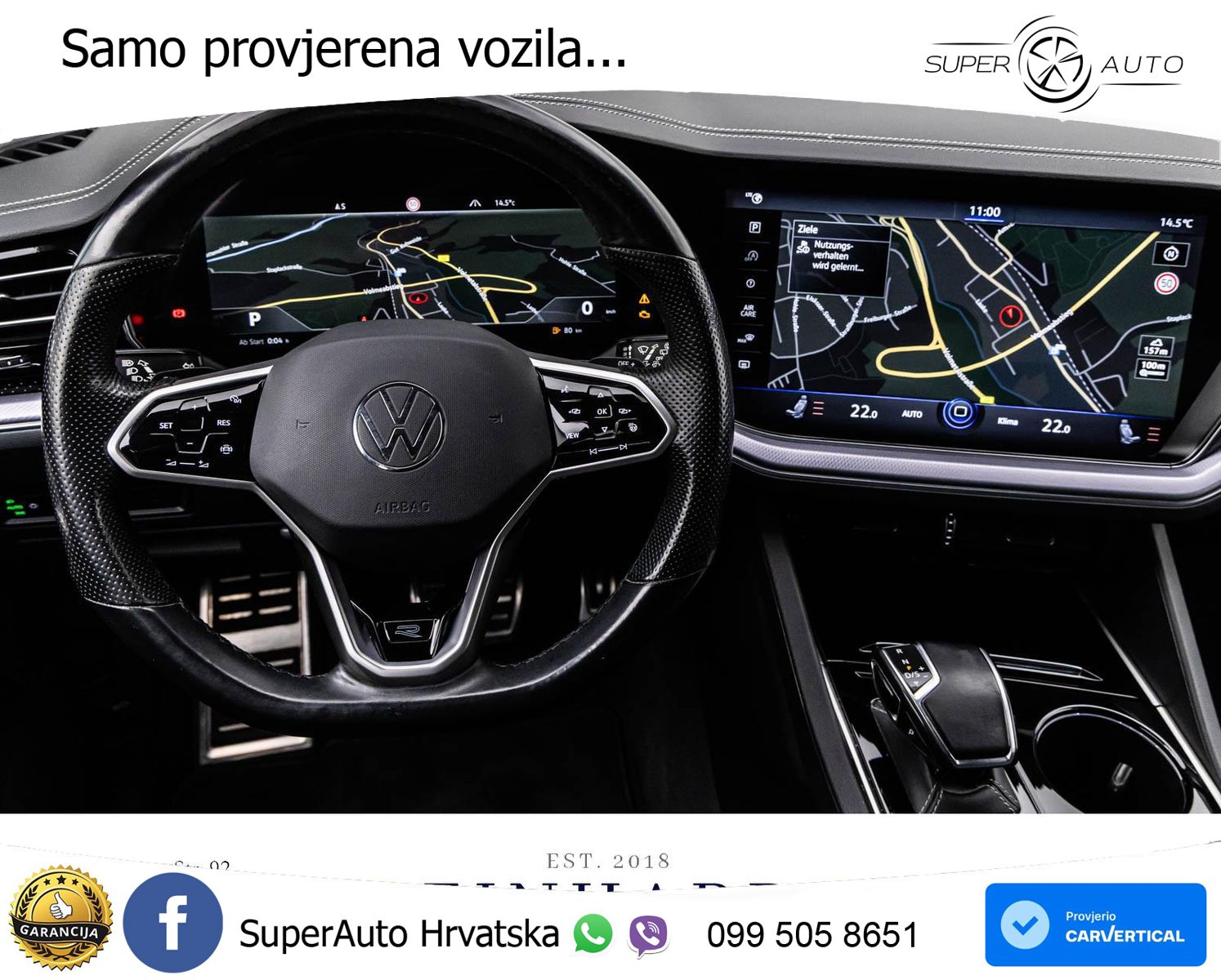 Volkswagen Touareg 3.0 V6 TDI (286 KS) 4MOTION Tiptronic R-Line LED+GR SJED+ACC