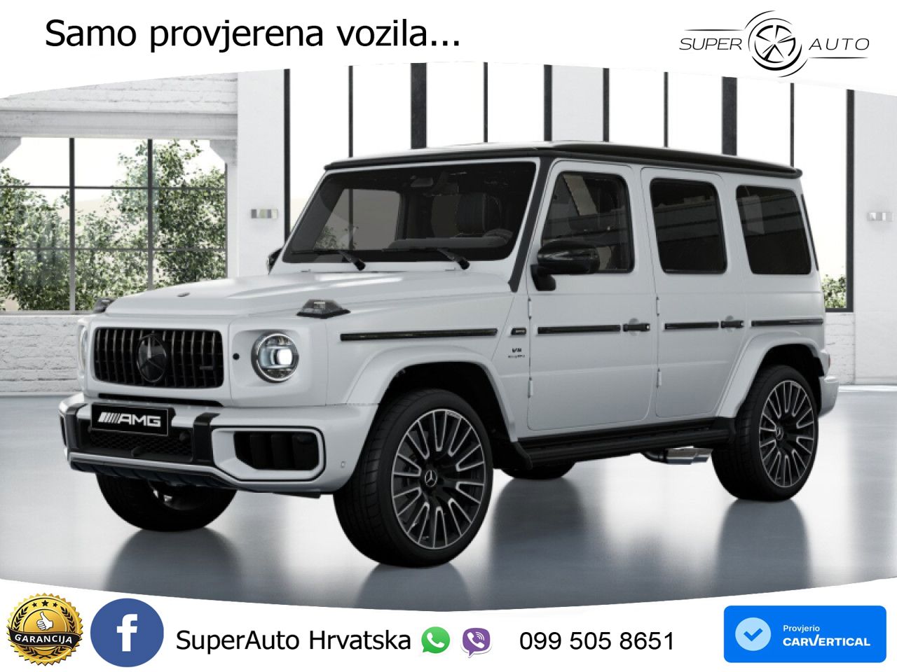 Mercedes AMG G 63 Long V8 (585 KS) 4MATIC 9G-TRONIC AMG SPEEDSHIFT TCT