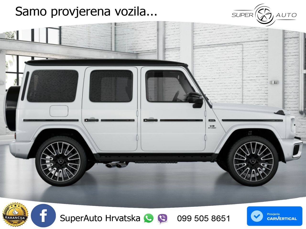 Mercedes AMG G 63 Long V8 (585 KS) 4MATIC 9G-TRONIC AMG SPEEDSHIFT TCT
