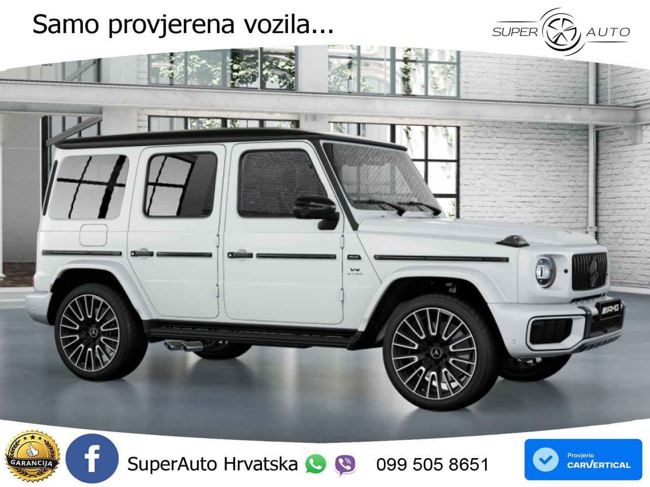 Mercedes AMG G 63 Long V8 (585 KS) 4MATIC 9G-TRONIC AMG SPEEDSHIFT TCT