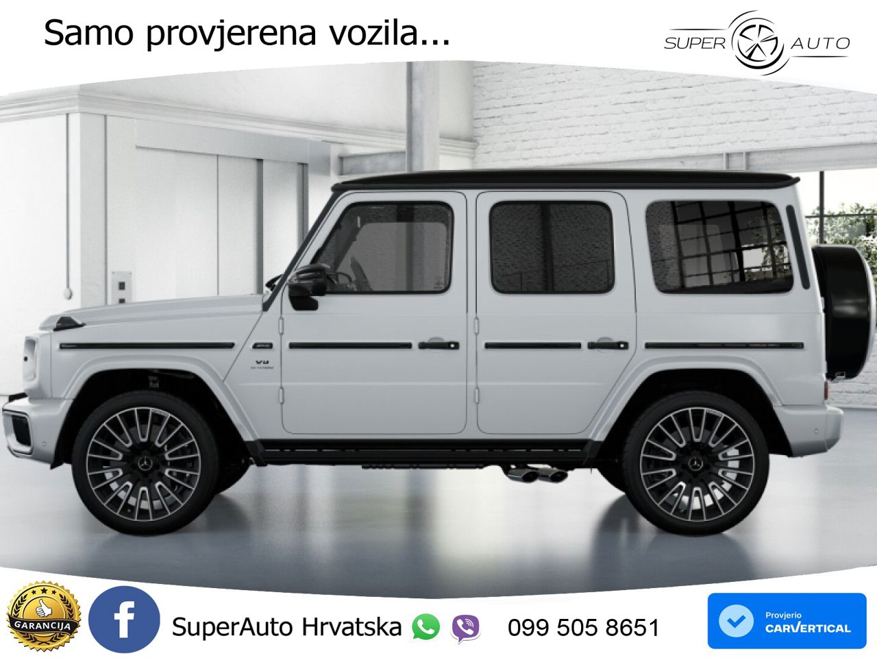 Mercedes AMG G 63 Long V8 (585 KS) 4MATIC 9G-TRONIC AMG SPEEDSHIFT TCT