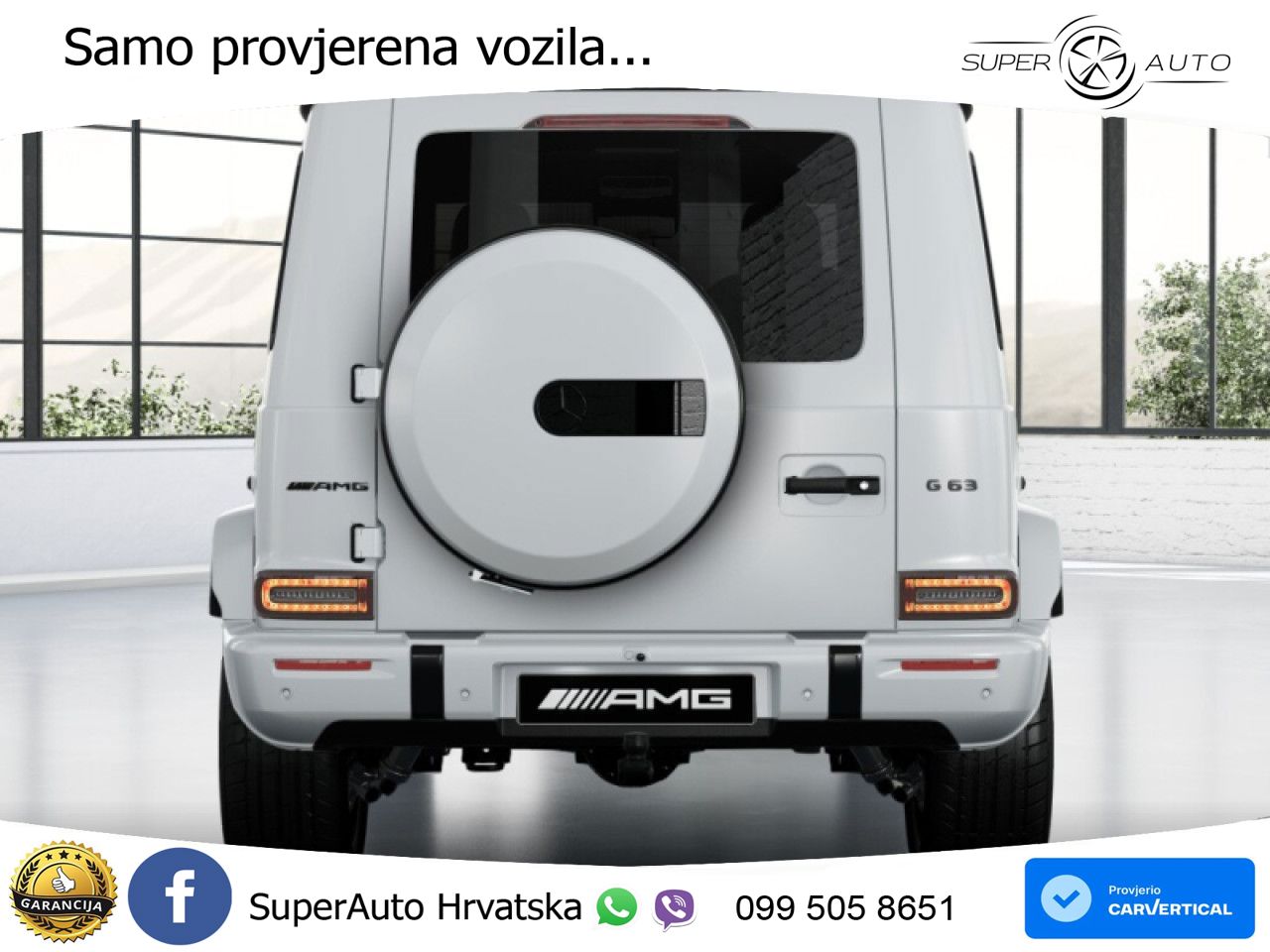 Mercedes AMG G 63 Long V8 (585 KS) 4MATIC 9G-TRONIC AMG SPEEDSHIFT TCT