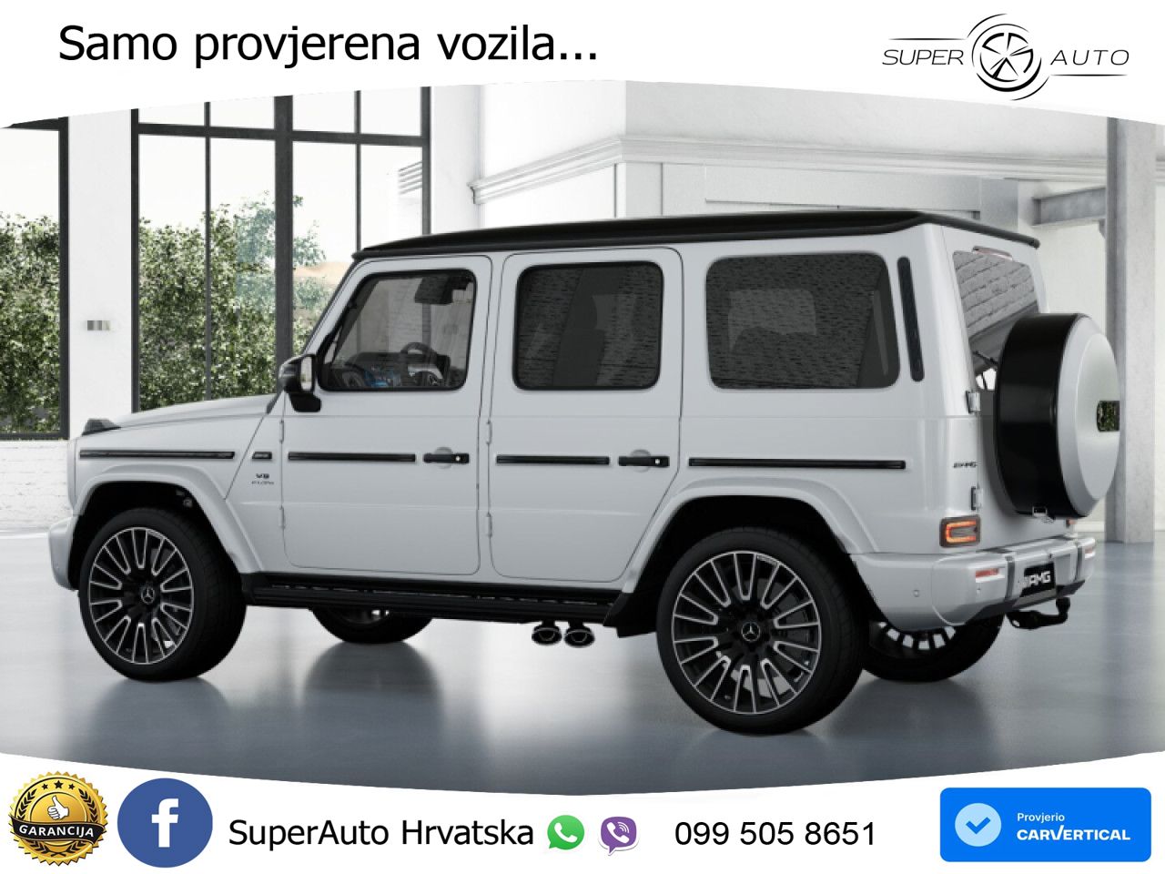 Mercedes AMG G 63 Long V8 (585 KS) 4MATIC 9G-TRONIC AMG SPEEDSHIFT TCT