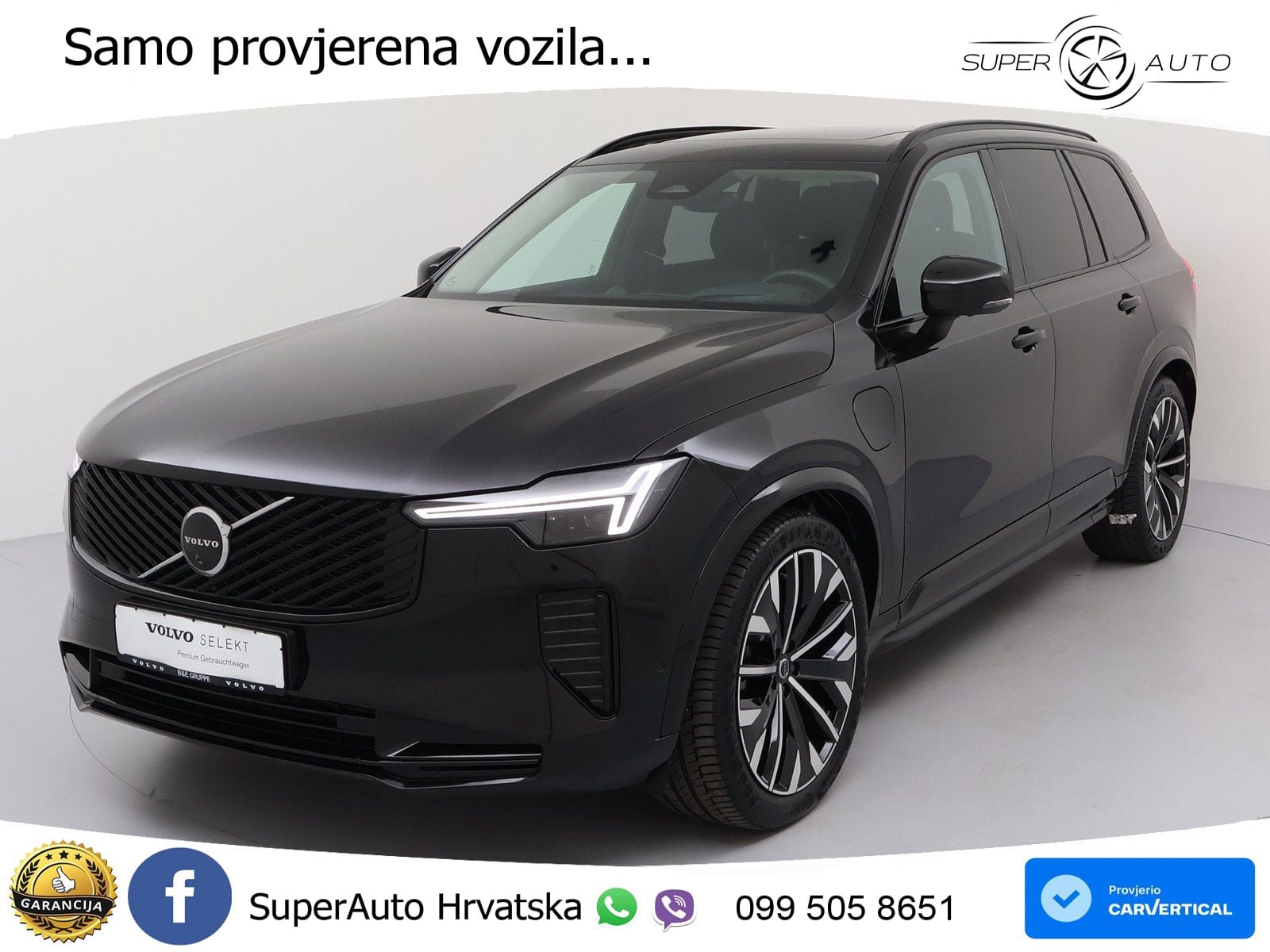Volvo XC90 2.0 T8 AWD Automatic ZRAČNI+ACC+GR SJED+KAM+PANO