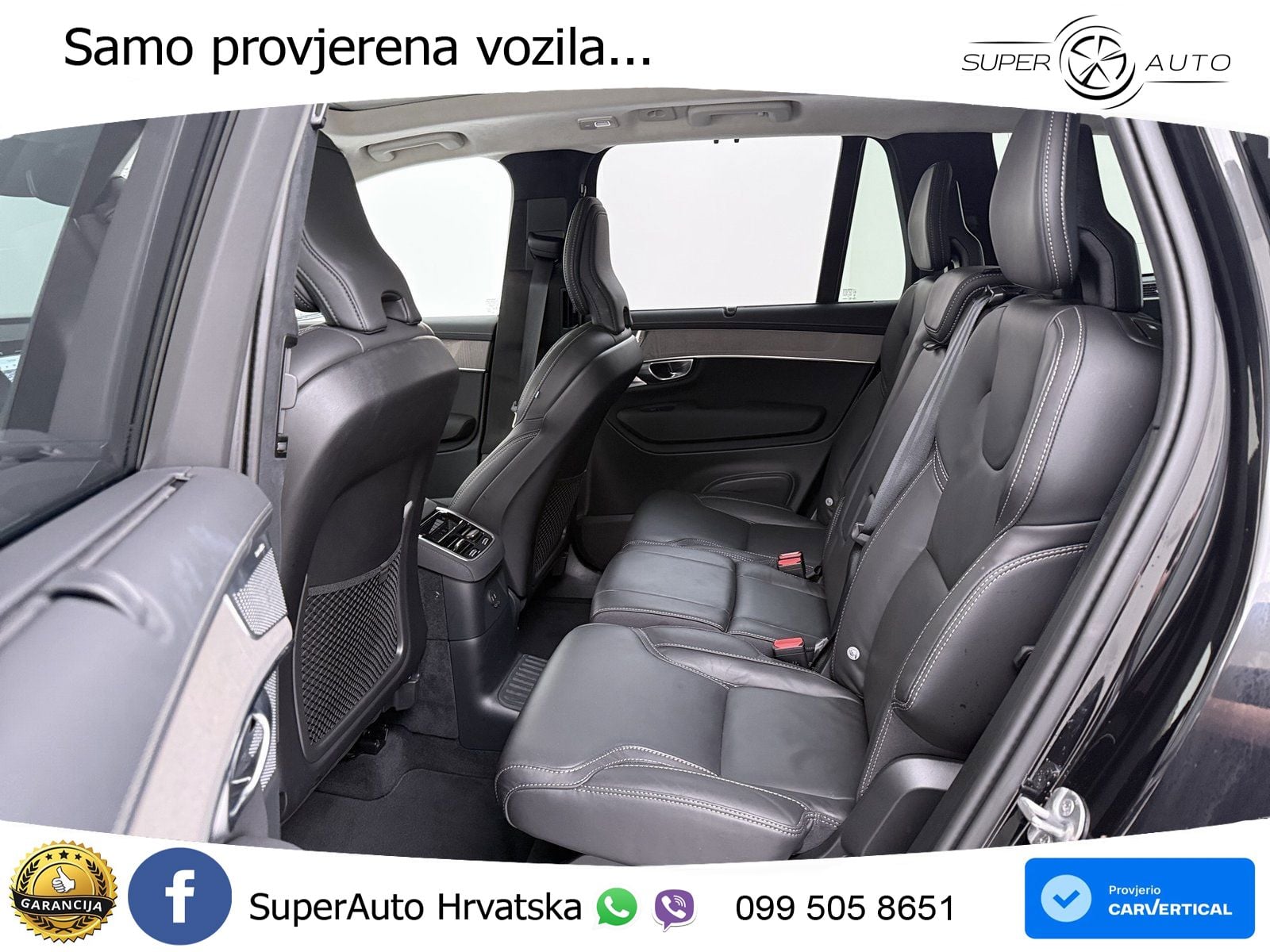 Volvo XC90 2.0 T8 AWD Automatic ZRAČNI+ACC+GR SJED+KAM+PANO