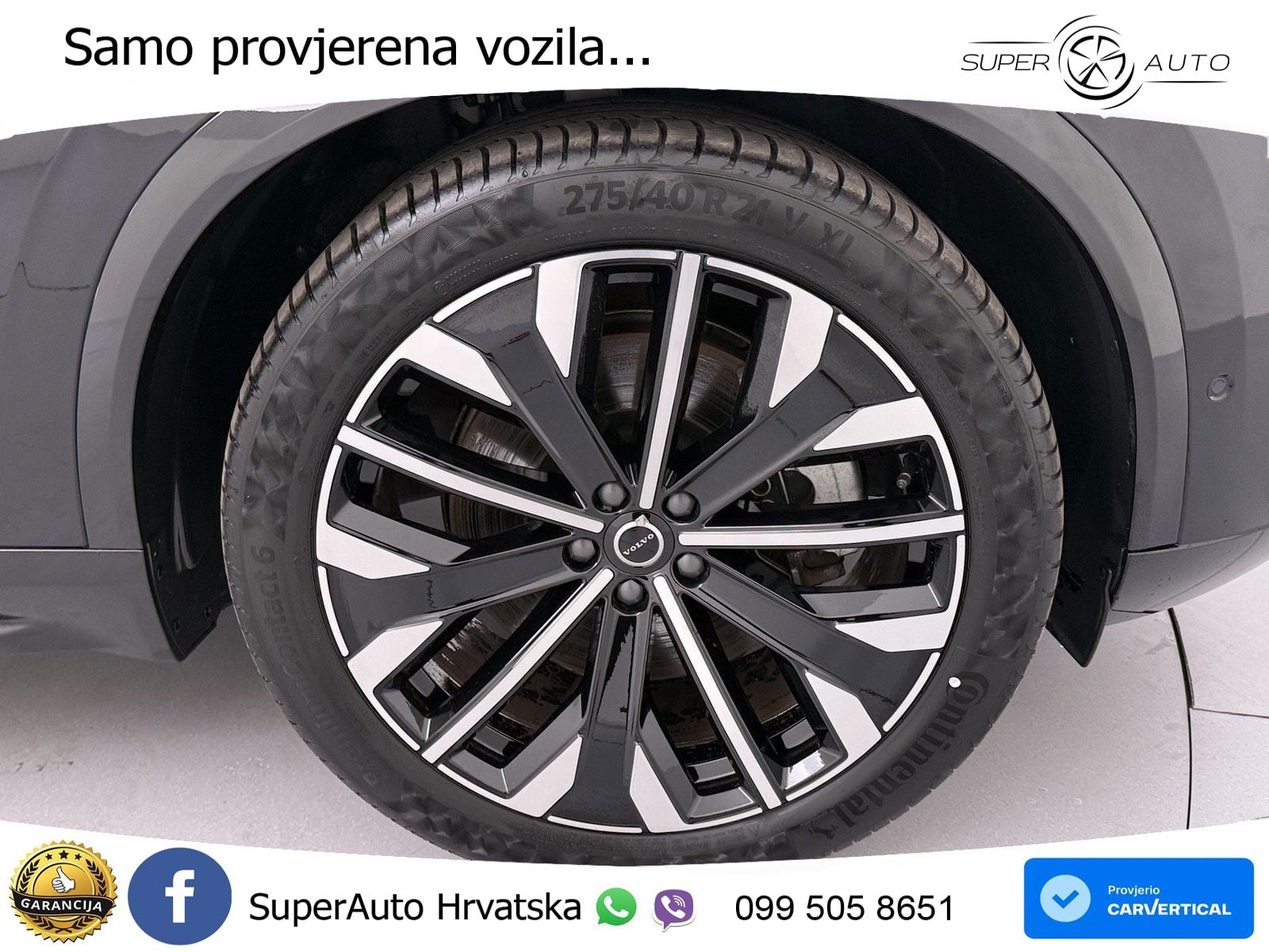 Volvo XC90 2.0 T8 AWD Automatic ZRAČNI+ACC+GR SJED+KAM+PANO