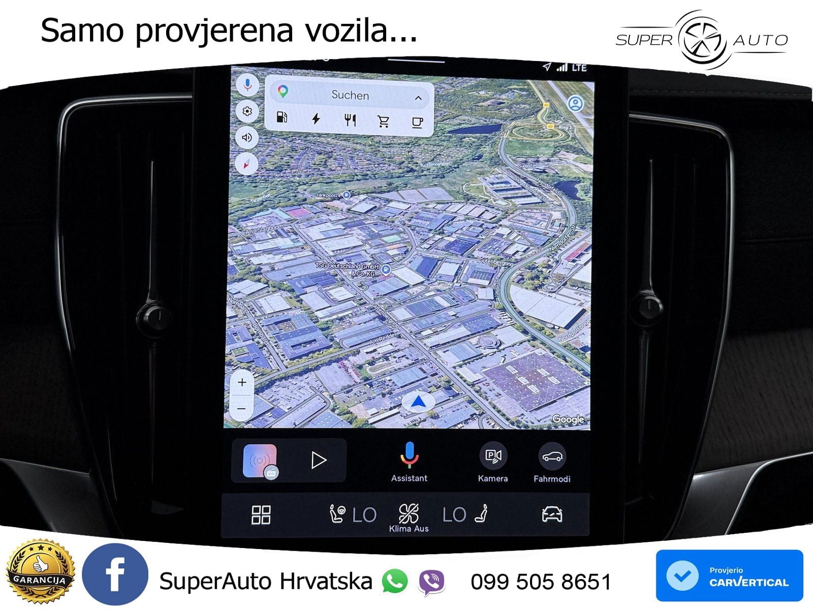 Volvo XC90 2.0 T8 AWD Automatic ZRAČNI+ACC+GR SJED+KAM+PANO