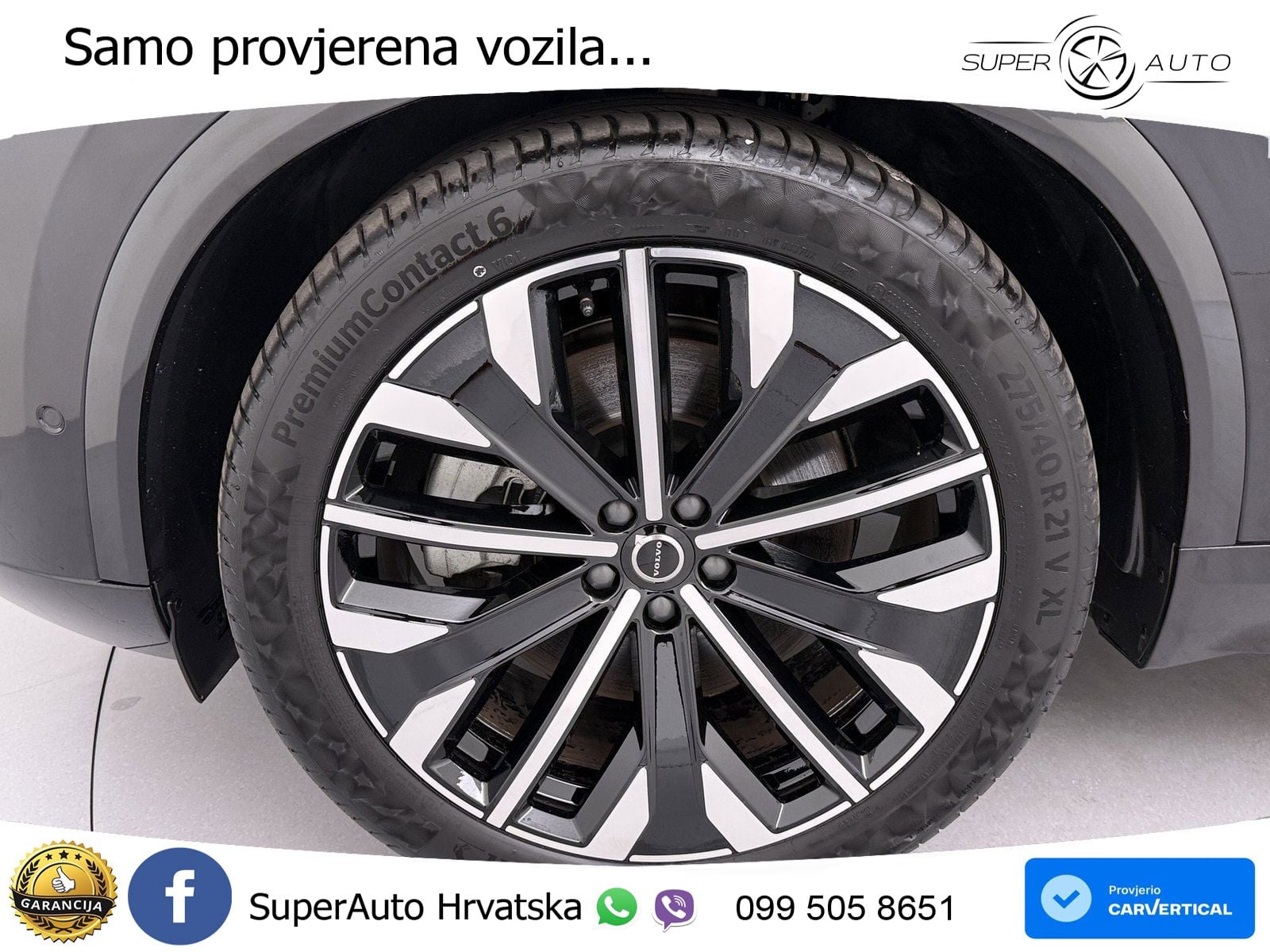 Volvo XC90 2.0 T8 AWD Automatic ZRAČNI+ACC+GR SJED+KAM+PANO