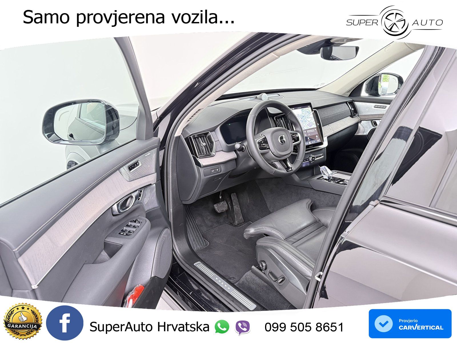 Volvo XC90 2.0 T8 AWD Automatic ZRAČNI+ACC+GR SJED+KAM+PANO