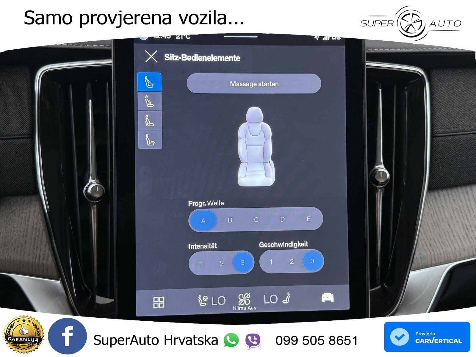 Volvo XC90 2.0 T8 AWD Automatic ZRAČNI+ACC+GR SJED+KAM+PANO