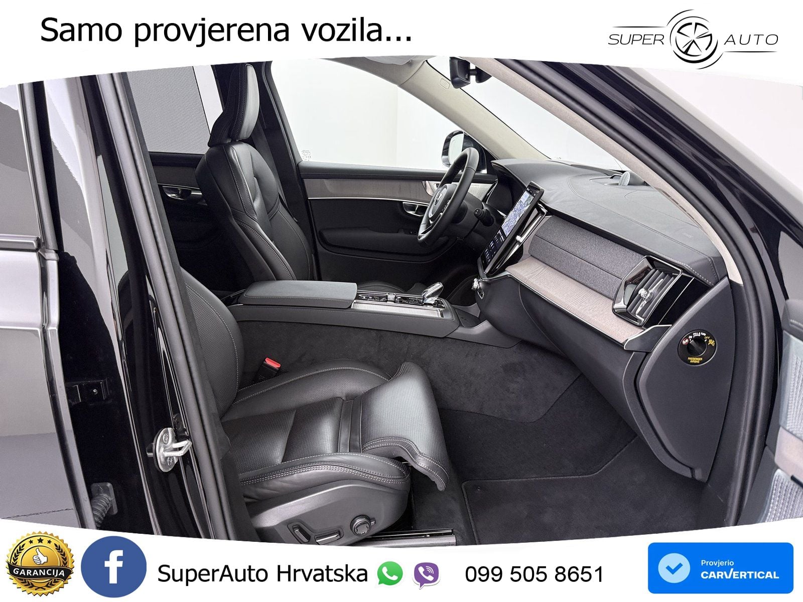 Volvo XC90 2.0 T8 AWD Automatic ZRAČNI+ACC+GR SJED+KAM+PANO