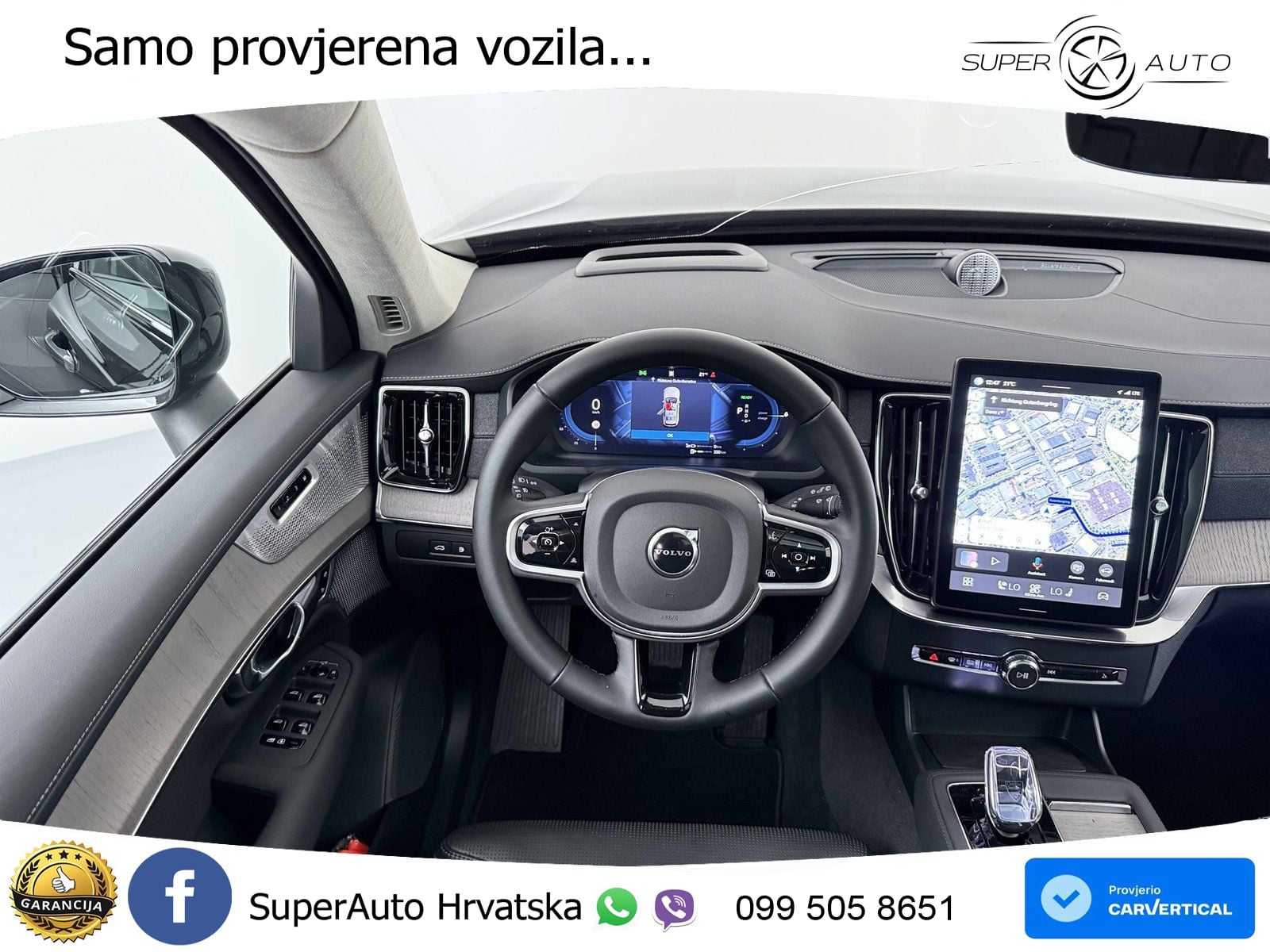 Volvo XC90 2.0 T8 AWD Automatic ZRAČNI+ACC+GR SJED+KAM+PANO