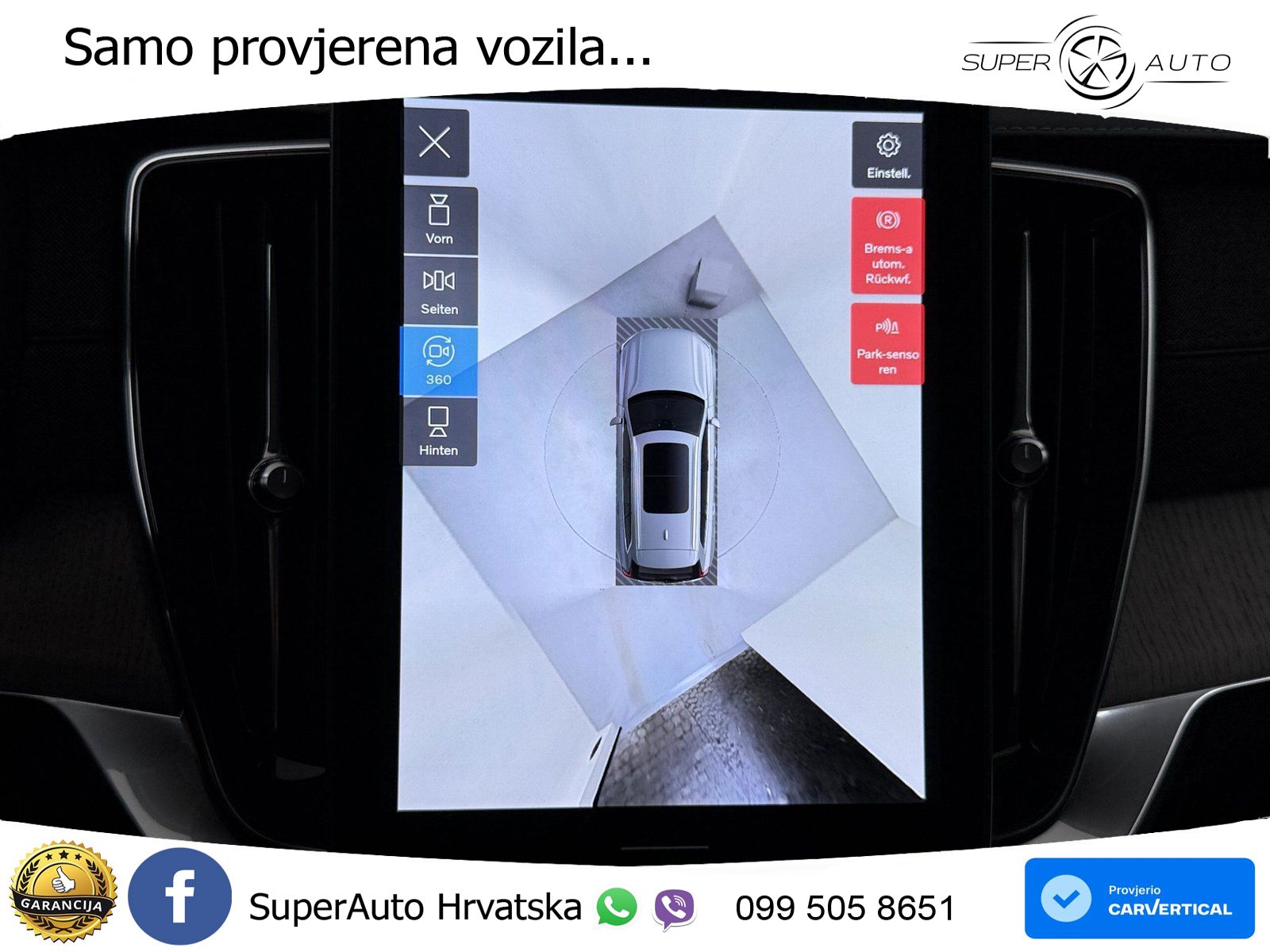 Volvo XC90 2.0 T8 AWD Automatic ZRAČNI+ACC+GR SJED+KAM+PANO