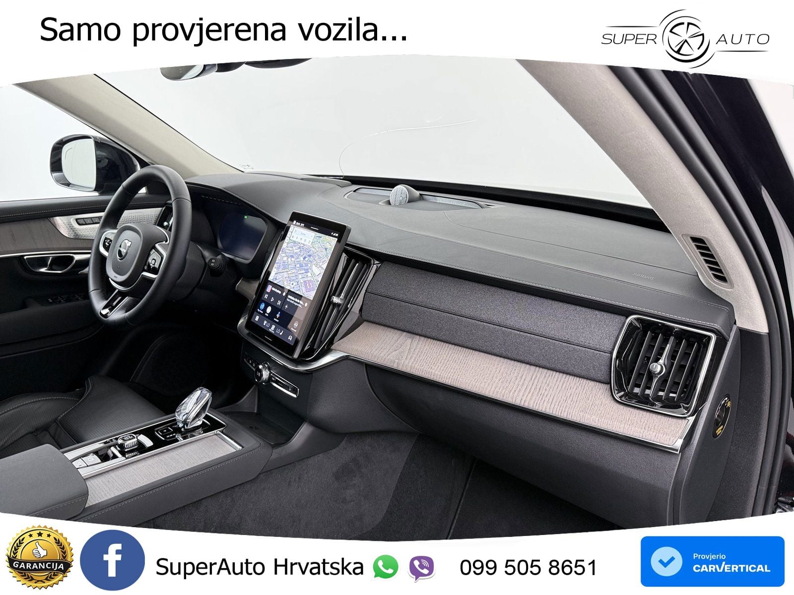 Volvo XC90 2.0 T8 AWD Automatic ZRAČNI+ACC+GR SJED+KAM+PANO