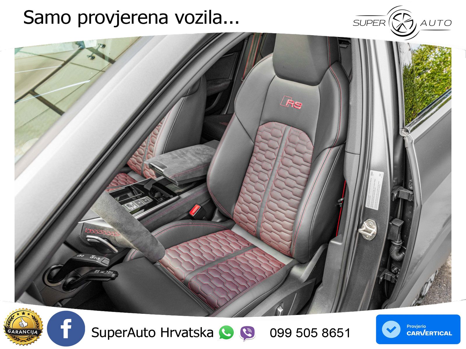 Audi RS6 Avant 4.0 TFSI V8 performance (630 KS)  quattro tiptronic LED+GR SJED+ACC