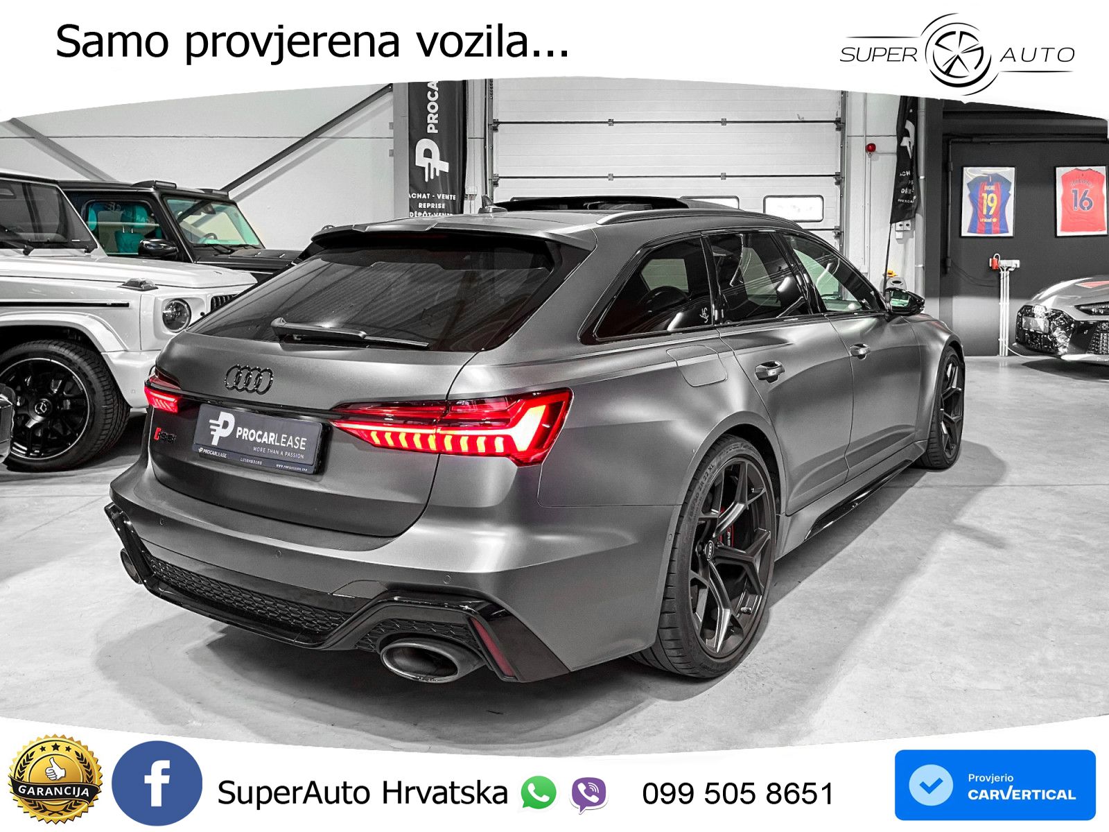 Audi RS6 Avant 4.0 TFSI V8 performance (630 KS)  quattro tiptronic LED+GR SJED+ACC