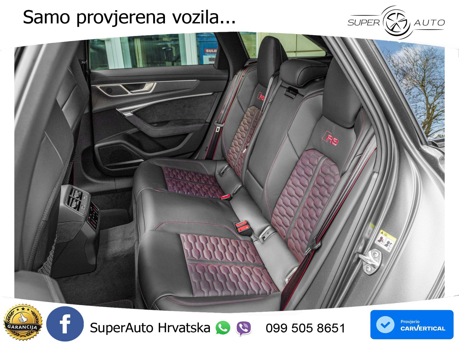 Audi RS6 Avant 4.0 TFSI V8 performance (630 KS)  quattro tiptronic LED+GR SJED+ACC