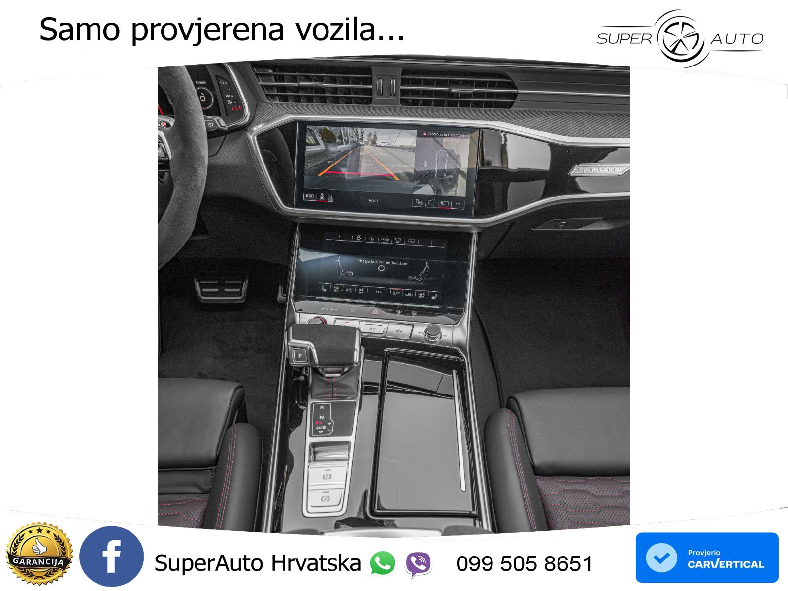 Audi RS6 Avant 4.0 TFSI V8 performance (630 KS)  quattro tiptronic LED+GR SJED+ACC