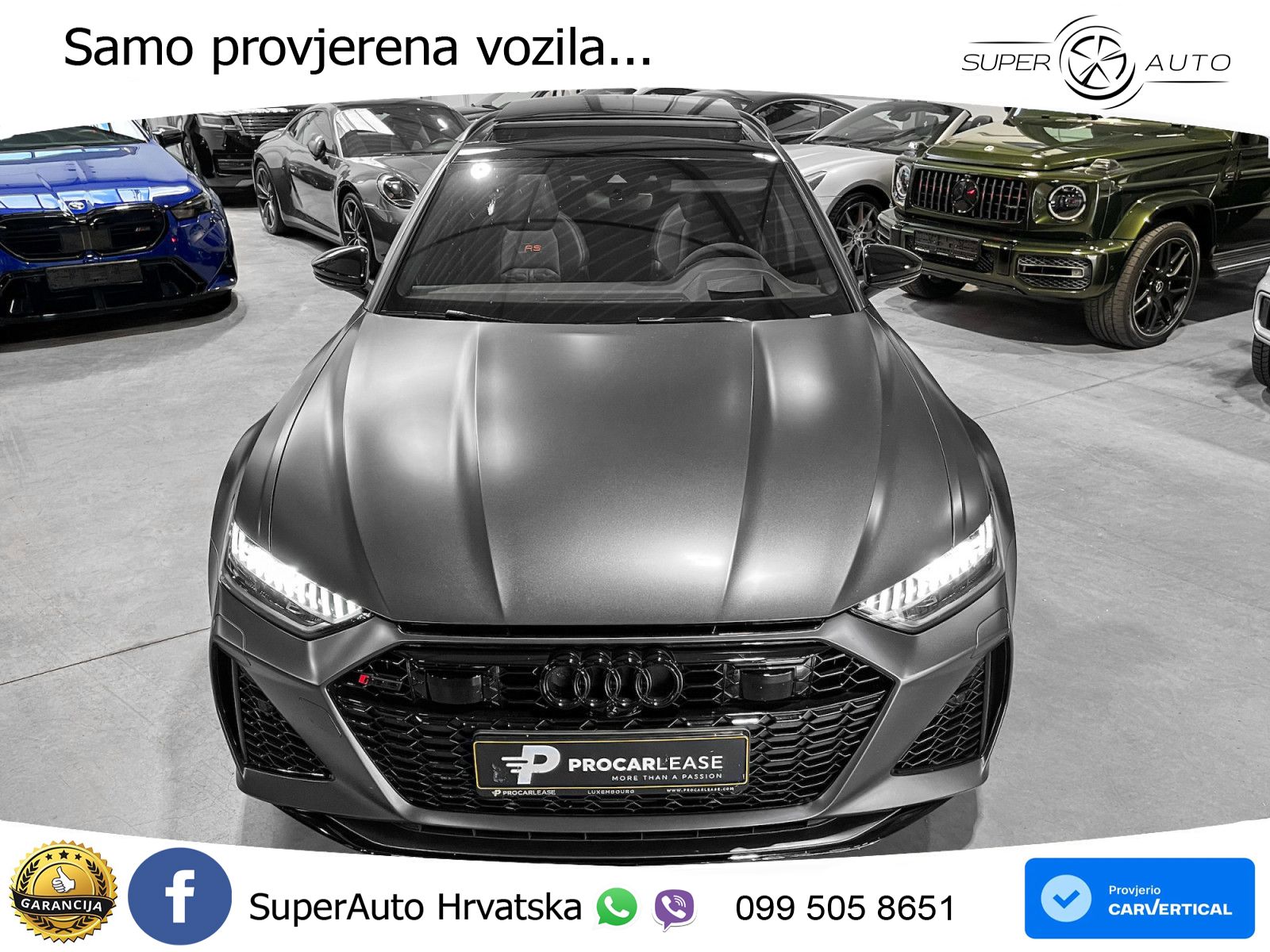 Audi RS6 Avant 4.0 TFSI V8 performance (630 KS)  quattro tiptronic LED+GR SJED+ACC