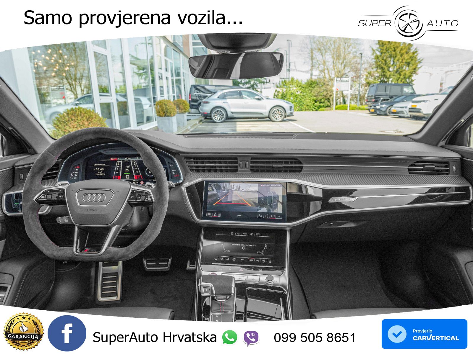 Audi RS6 Avant 4.0 TFSI V8 performance (630 KS)  quattro tiptronic LED+GR SJED+ACC
