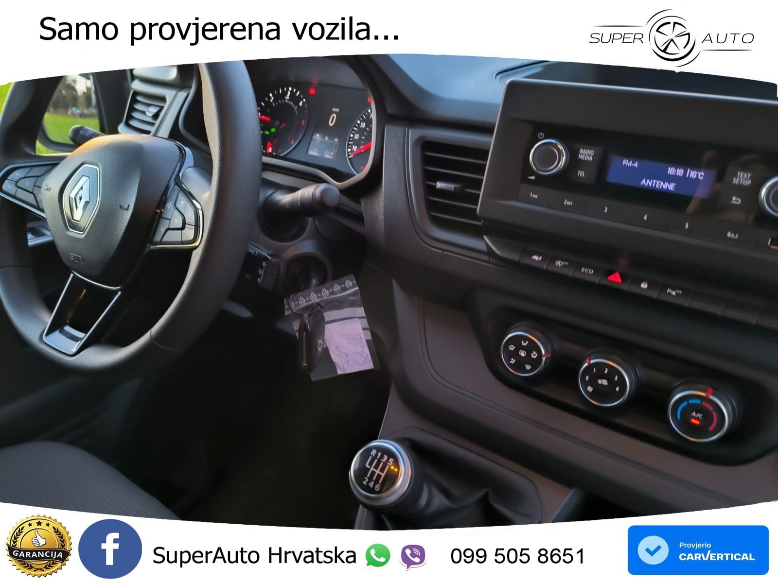 Renault Trafic Kasten L2H1 3,0t Komfort Teilverglastst 131 KS