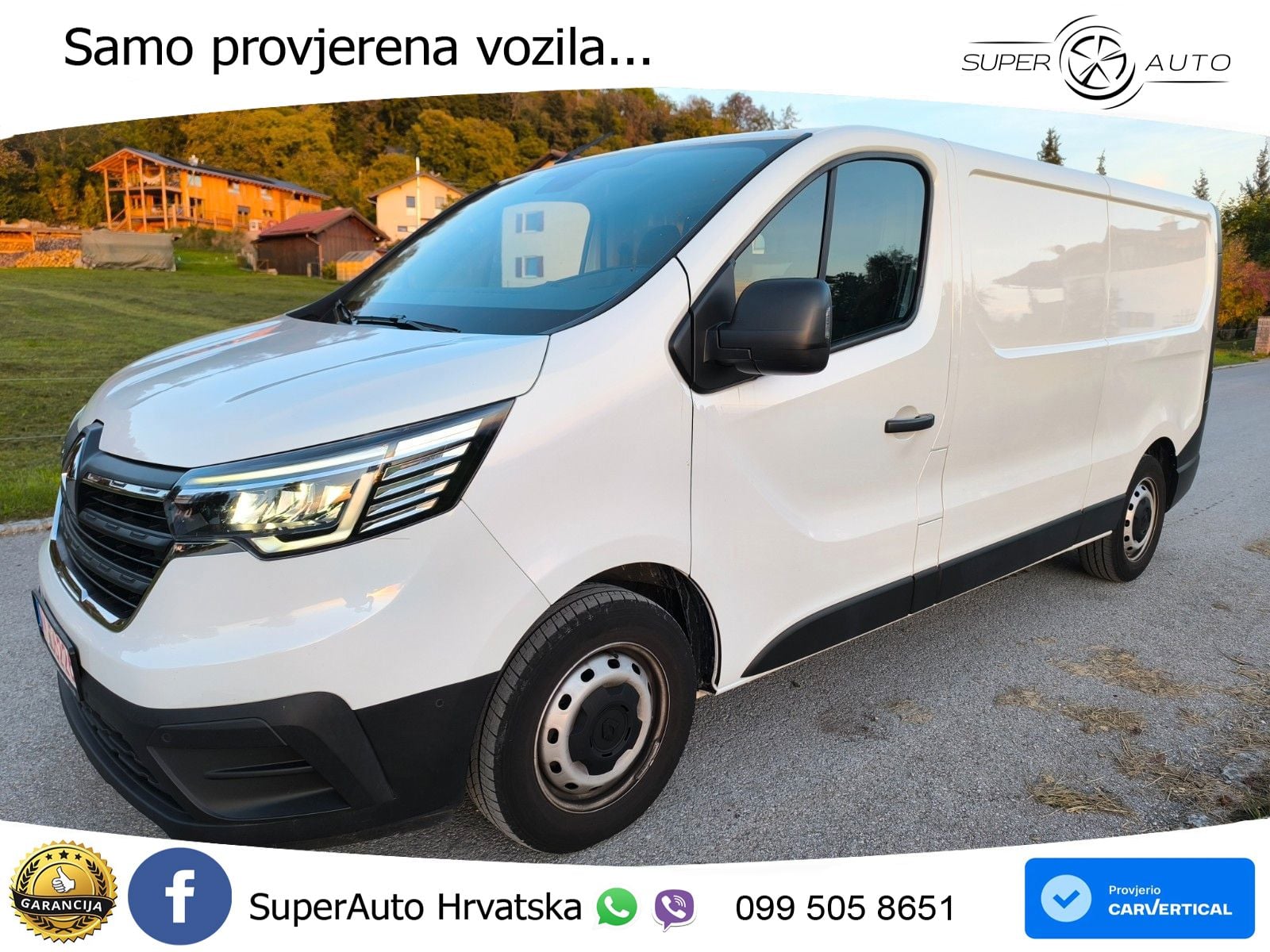 Renault Trafic Kasten L2H1 3,0t Komfort Teilverglastst 131 KS