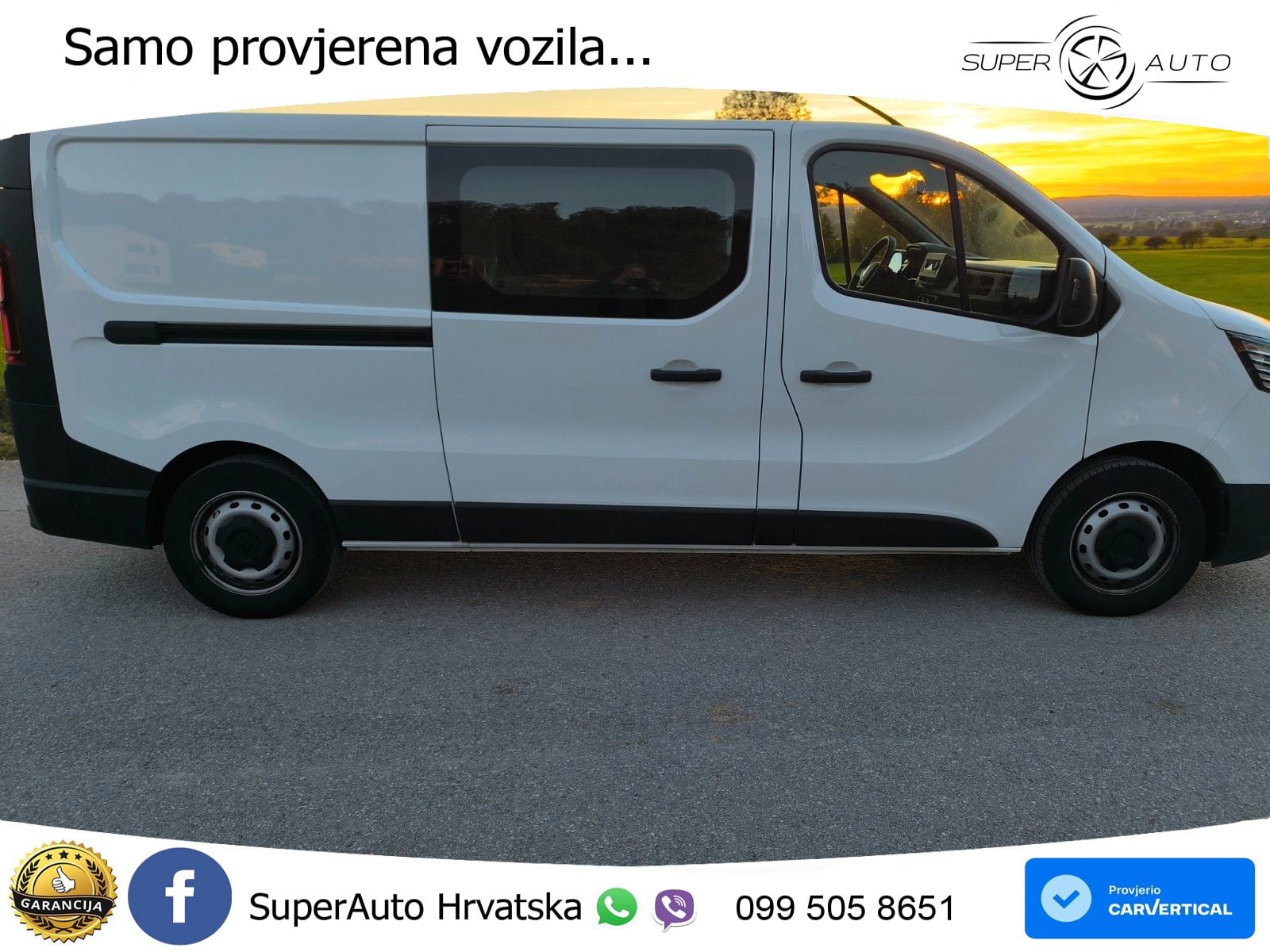Renault Trafic Kasten L2H1 3,0t Komfort Teilverglastst 131 KS