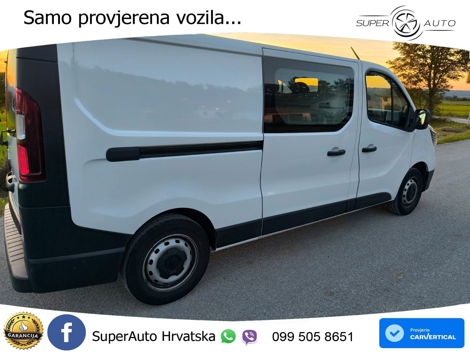 Renault Trafic Kasten L2H1 3,0t Komfort Teilverglastst 131 KS
