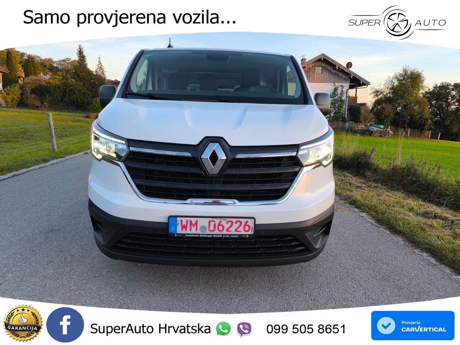 Renault Trafic Kasten L2H1 3,0t Komfort Teilverglastst 131 KS