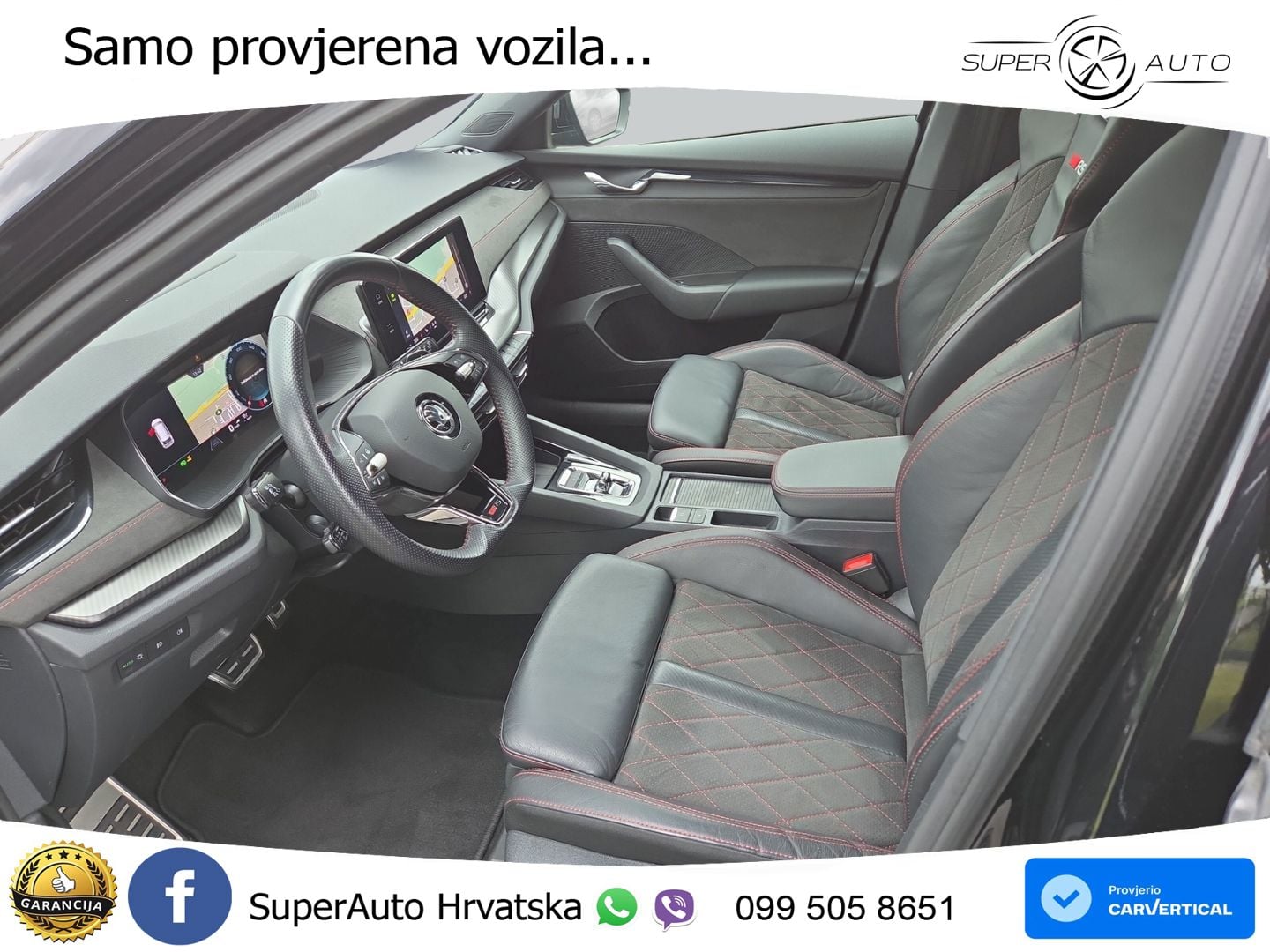Škoda Octavia Combi RS 2.0 TDI (200 KS) 4x4 DSG LED+GR SJED+ACC