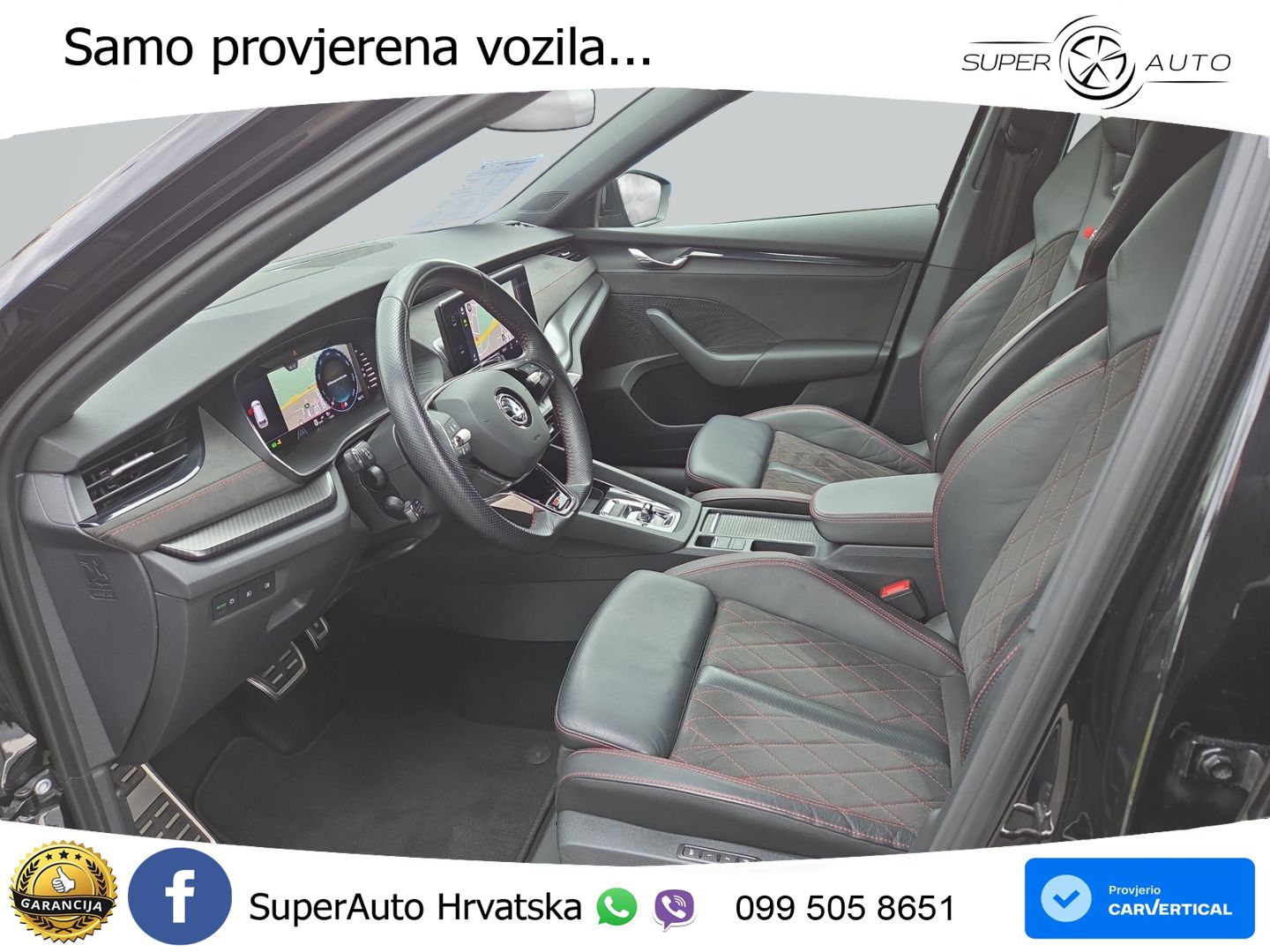 Škoda Octavia Combi RS 2.0 TDI (200 KS) 4x4 DSG LED+GR SJED+ACC