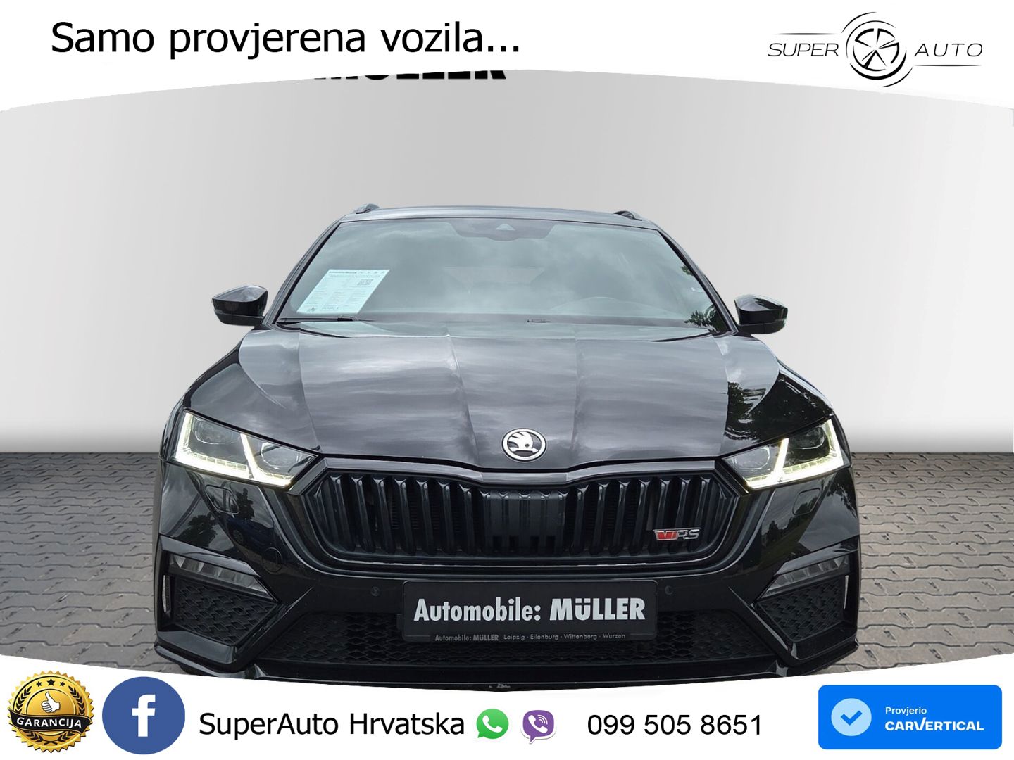 Škoda Octavia Combi RS 2.0 TDI (200 KS) 4x4 DSG LED+GR SJED+ACC