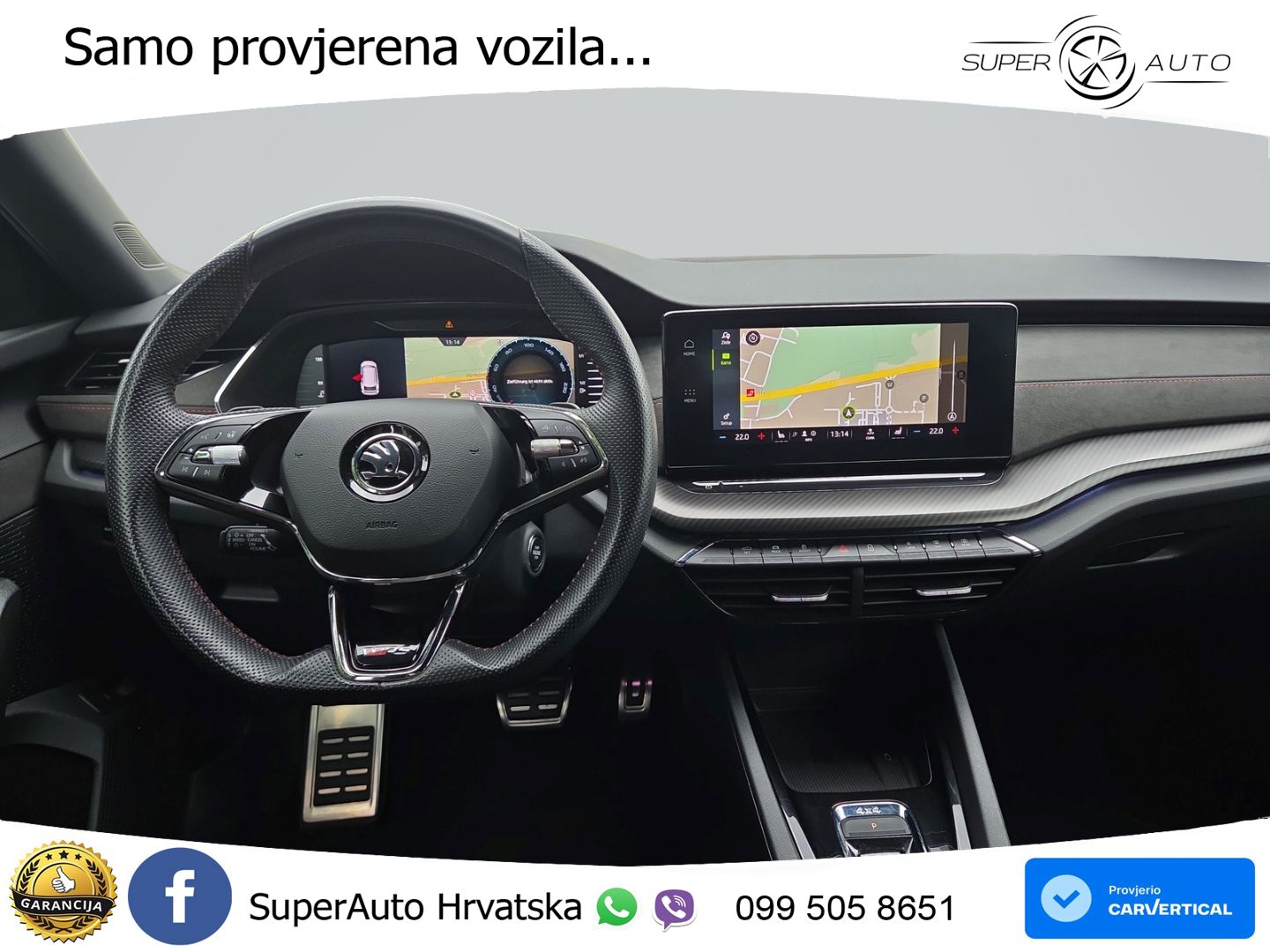 Škoda Octavia Combi RS 2.0 TDI (200 KS) 4x4 DSG LED+GR SJED+ACC