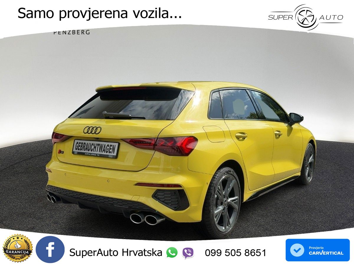 Audi S3 2.0 TFSI (310 KS) quattro S tronic MATRIX+GR SJED+KAM