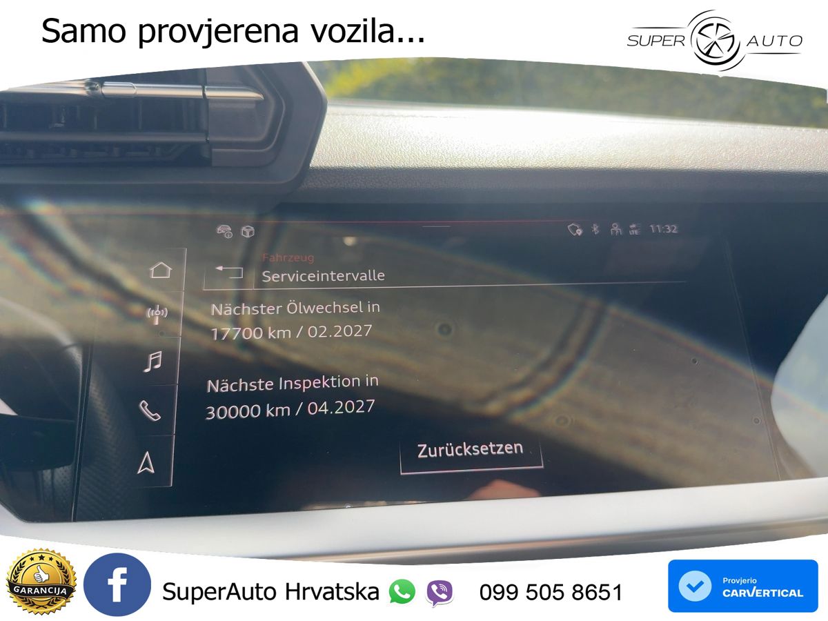 Audi S3 2.0 TFSI (310 KS) quattro S tronic MATRIX+GR SJED+KAM