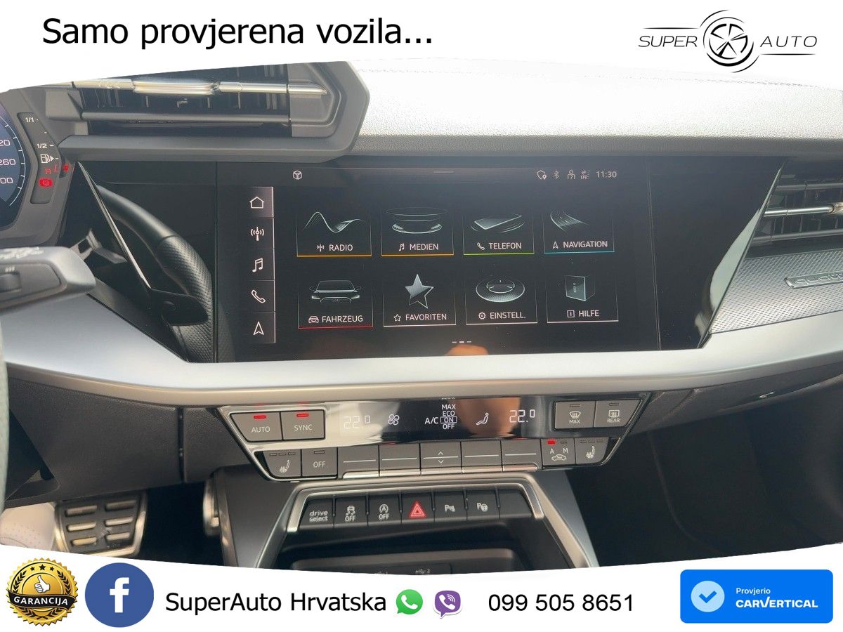 Audi S3 2.0 TFSI (310 KS) quattro S tronic MATRIX+GR SJED+KAM