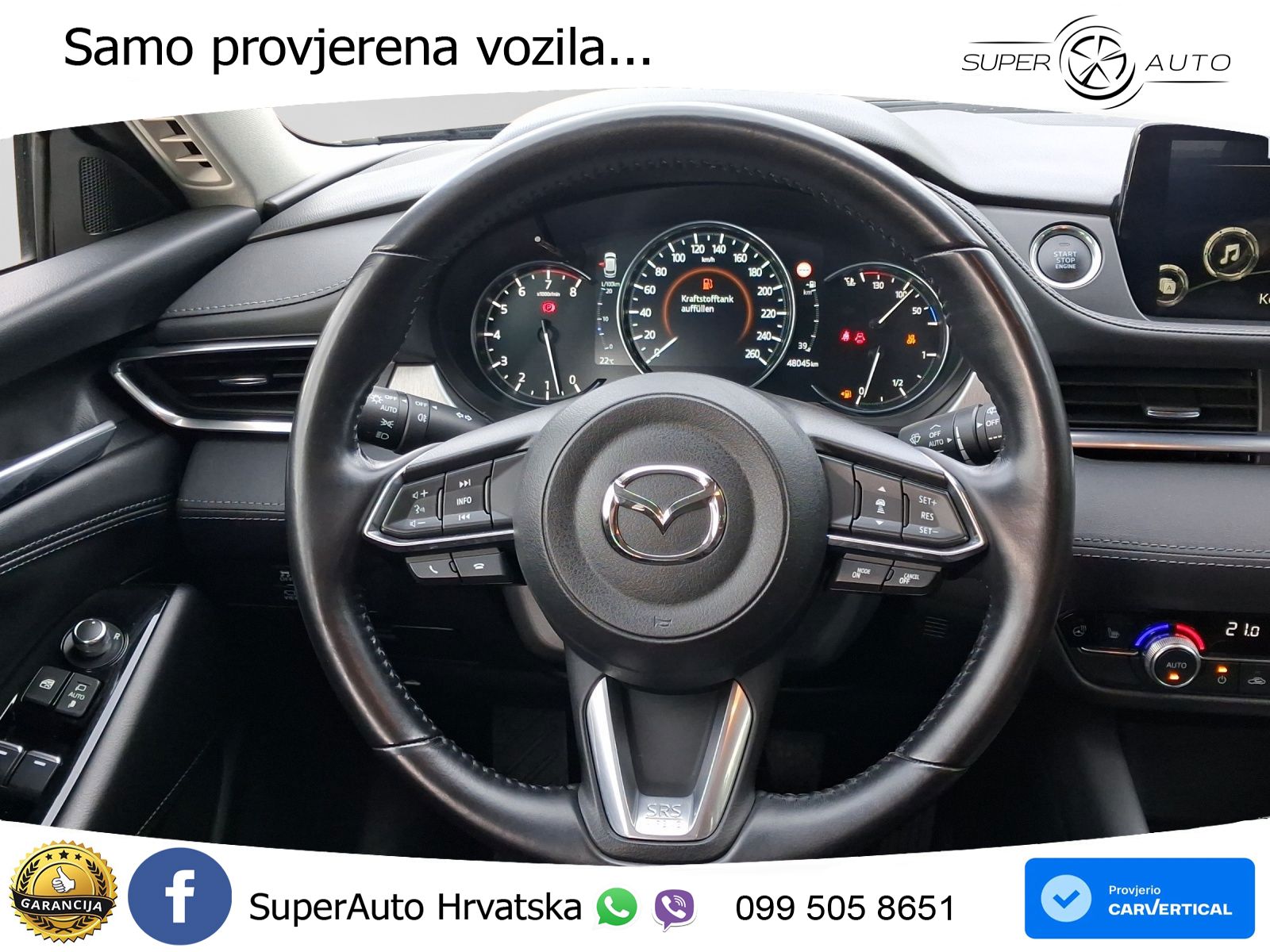 Mazda 6 Sport Combi 2.0 SKYACTIV-G (165 KS)