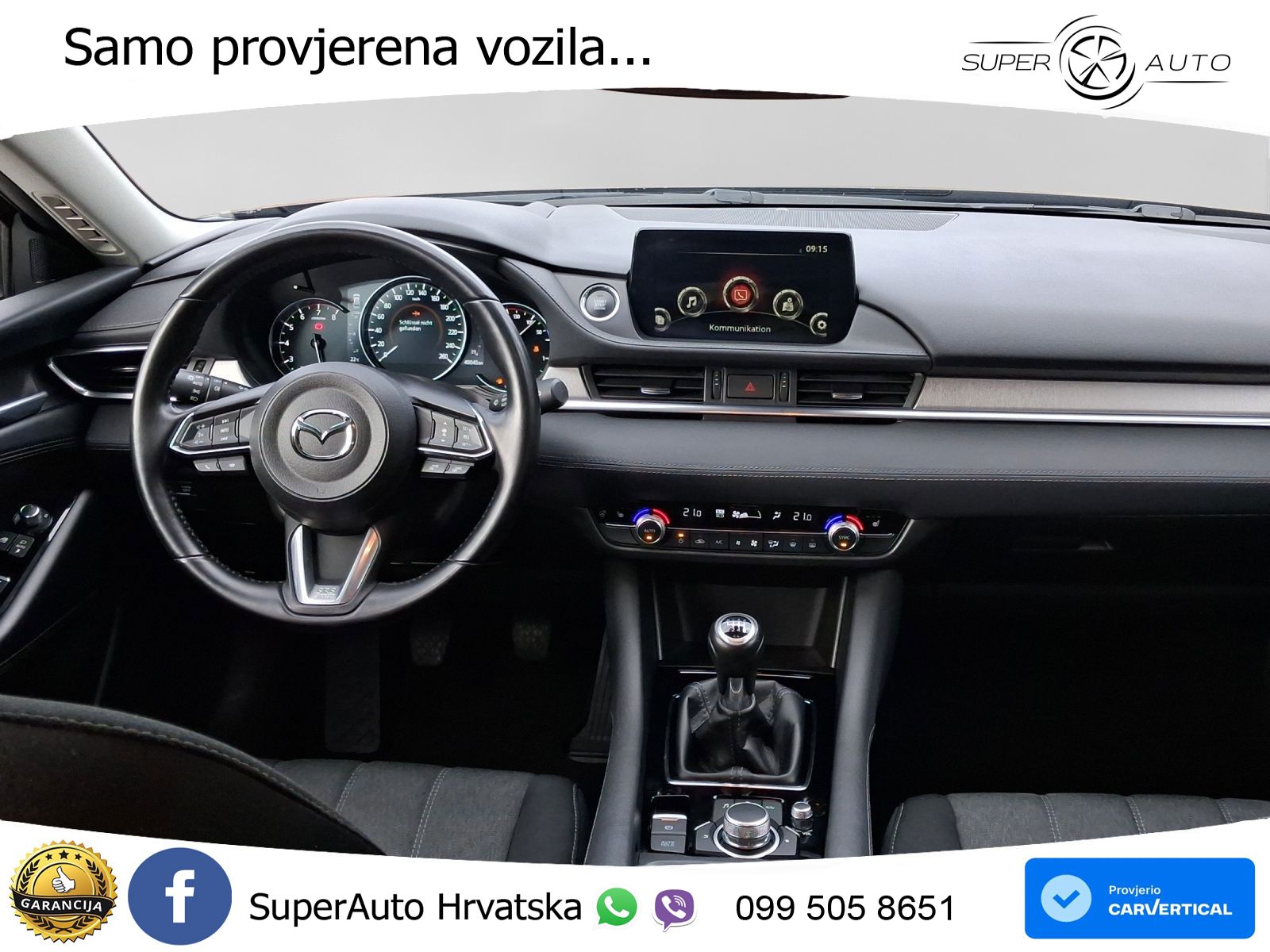 Mazda 6 Sport Combi 2.0 SKYACTIV-G (165 KS)